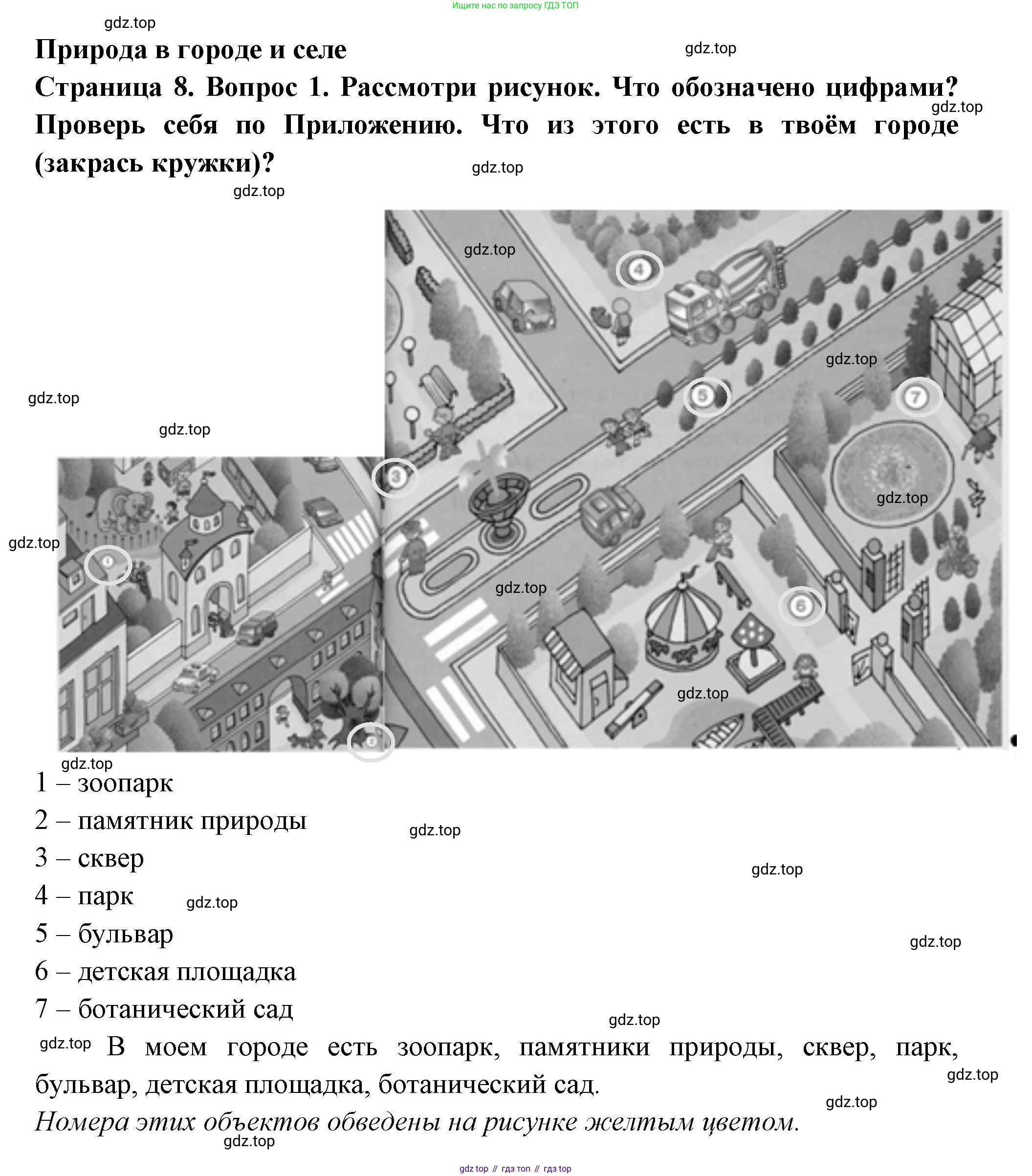 ГДЗ Окружающий мир, 1 класс рабочая тетрадь, авторы: Плешаков Андрей Анатольевич, Новицкая Марина Юрьевна, издательство Просвещение, Москва, 2023, белого цвета, Часть 2, страница 8, номер 1, Решение