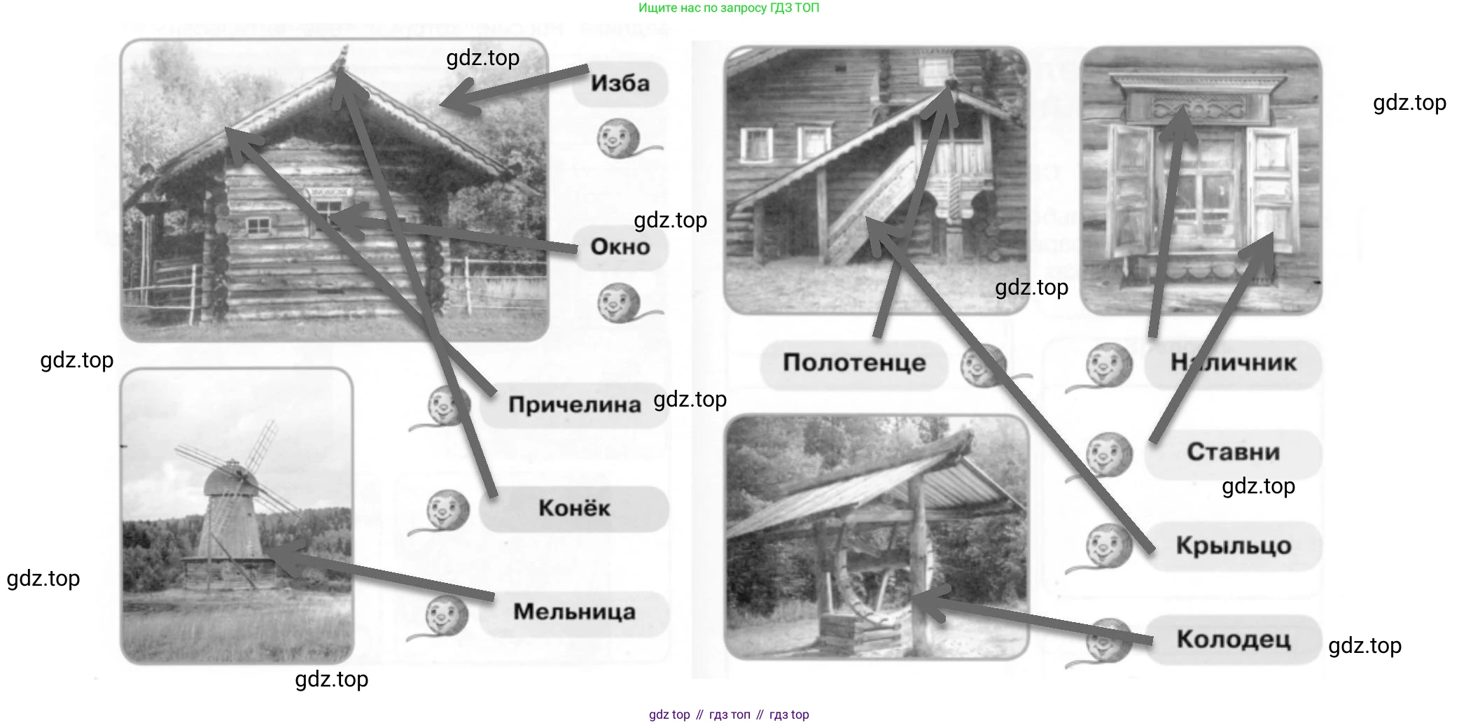 ГДЗ Окружающий мир, 1 класс рабочая тетрадь, авторы: Плешаков Андрей Анатольевич, Новицкая Марина Юрьевна, издательство Просвещение, Москва, 2023, белого цвета, Часть 2, страница 46, номер 3, Решение (продолжение 2)