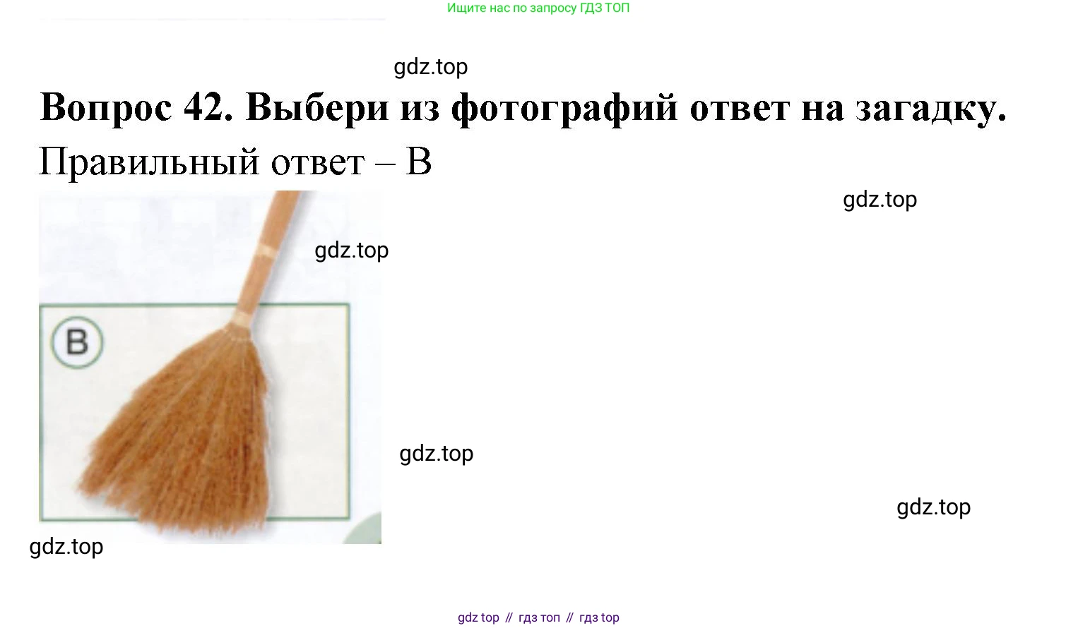 ГДЗ Окружающий мир, 1 класс Тесты, авторы: Плешаков Андрей Анатольевич, Новицкая Марина Юрьевна, Назарова З Д, издательство Просвещение, Москва, 2019, белого цвета, страница 39, номер 42, Решение