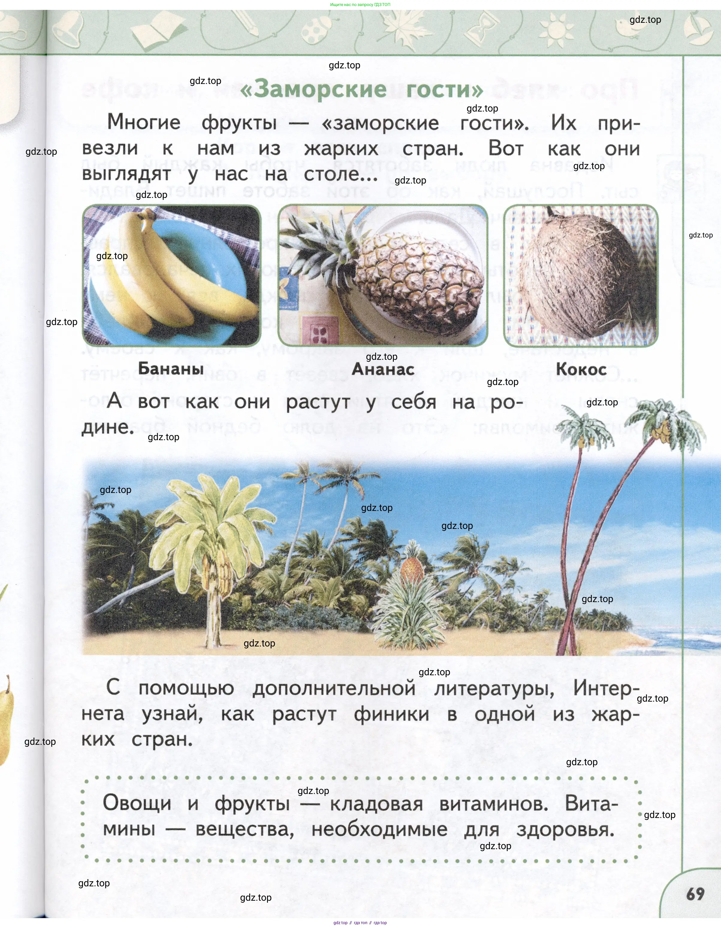 Окружающий мир, 1 класс Учебник, авторы: Плешаков Андрей Анатольевич, Новицкая Марина Юрьевна, издательство Просвещение, Москва, 2023, белого цвета, Часть 1, страница 69