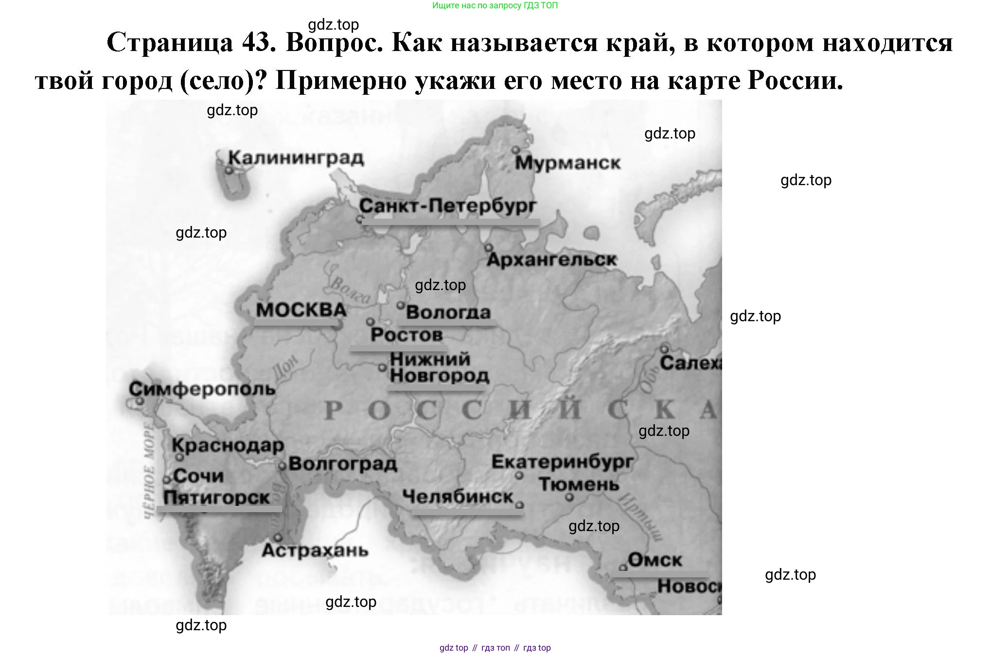 ГДЗ Окружающий мир, 1 класс Учебник, авторы: Плешаков Андрей Анатольевич, Новицкая Марина Юрьевна, издательство Просвещение, Москва, 2023, белого цвета, Часть 2, страница 43, Решение