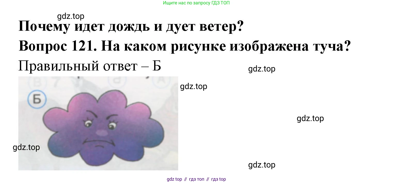 ГДЗ Окружающий мир, 1 класс Тесты, авторы: Плешаков Андрей Анатольевич, Гара Наталья Николаевна, Назарова З Д, издательство Просвещение, Москва, 2015, белого цвета, страница 43, номер 121, Решение