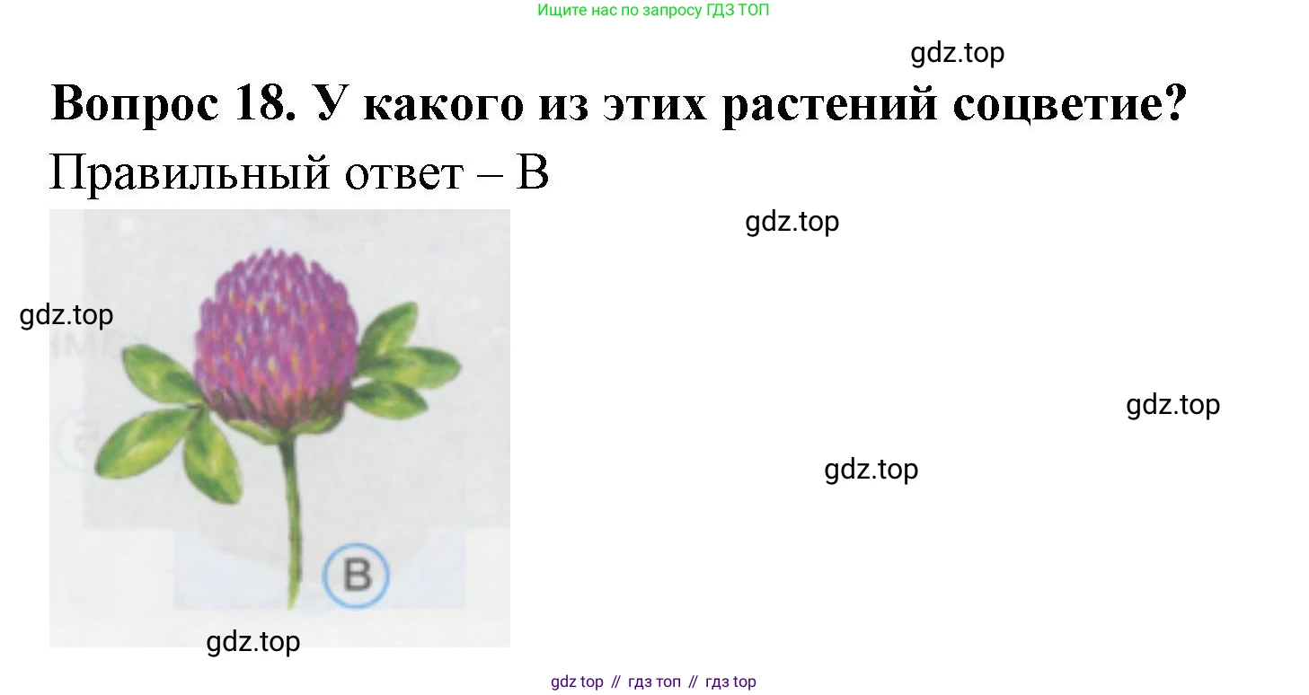 ГДЗ Окружающий мир, 1 класс Тесты, авторы: Плешаков Андрей Анатольевич, Гара Наталья Николаевна, Назарова З Д, издательство Просвещение, Москва, 2015, белого цвета, страница 8, номер 18, Решение