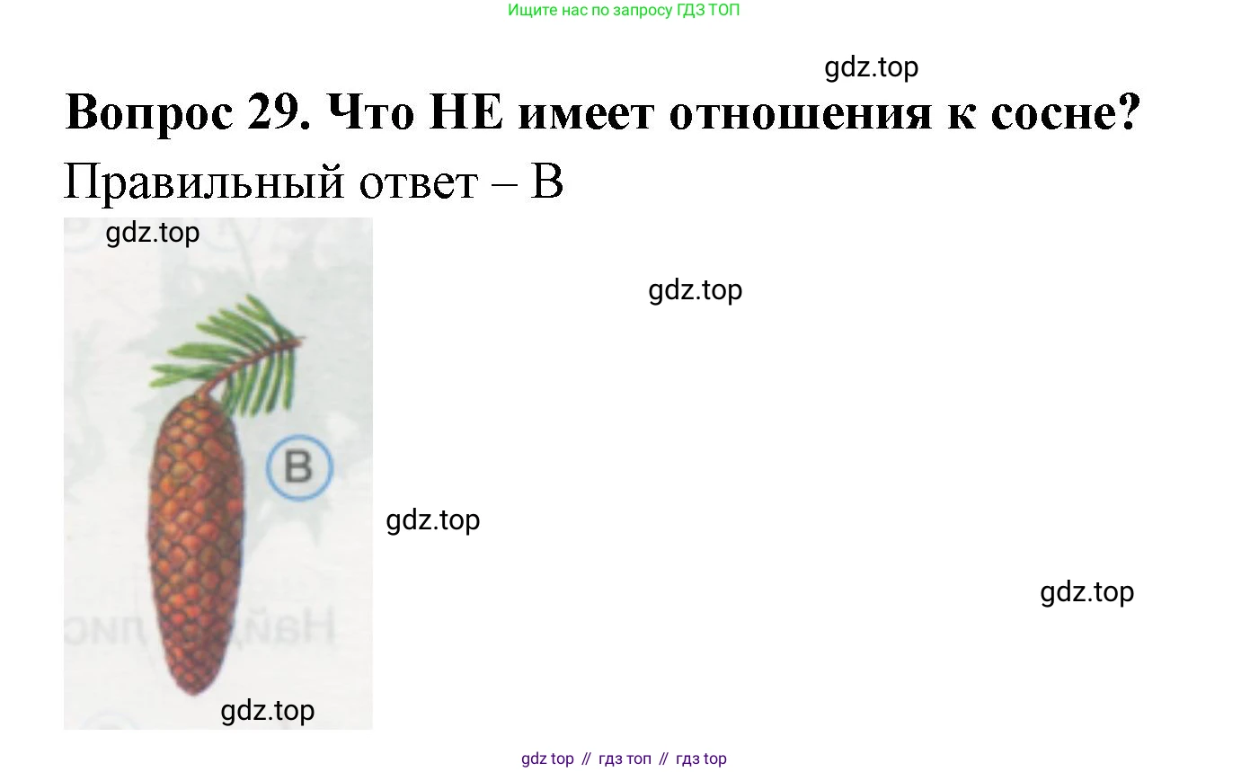 ГДЗ Окружающий мир, 1 класс Тесты, авторы: Плешаков Андрей Анатольевич, Гара Наталья Николаевна, Назарова З Д, издательство Просвещение, Москва, 2015, белого цвета, страница 12, номер 29, Решение