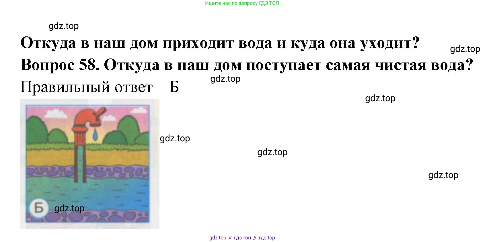 ГДЗ Окружающий мир, 1 класс Тесты, авторы: Плешаков Андрей Анатольевич, Гара Наталья Николаевна, Назарова З Д, издательство Просвещение, Москва, 2015, белого цвета, страница 22, номер 58, Решение