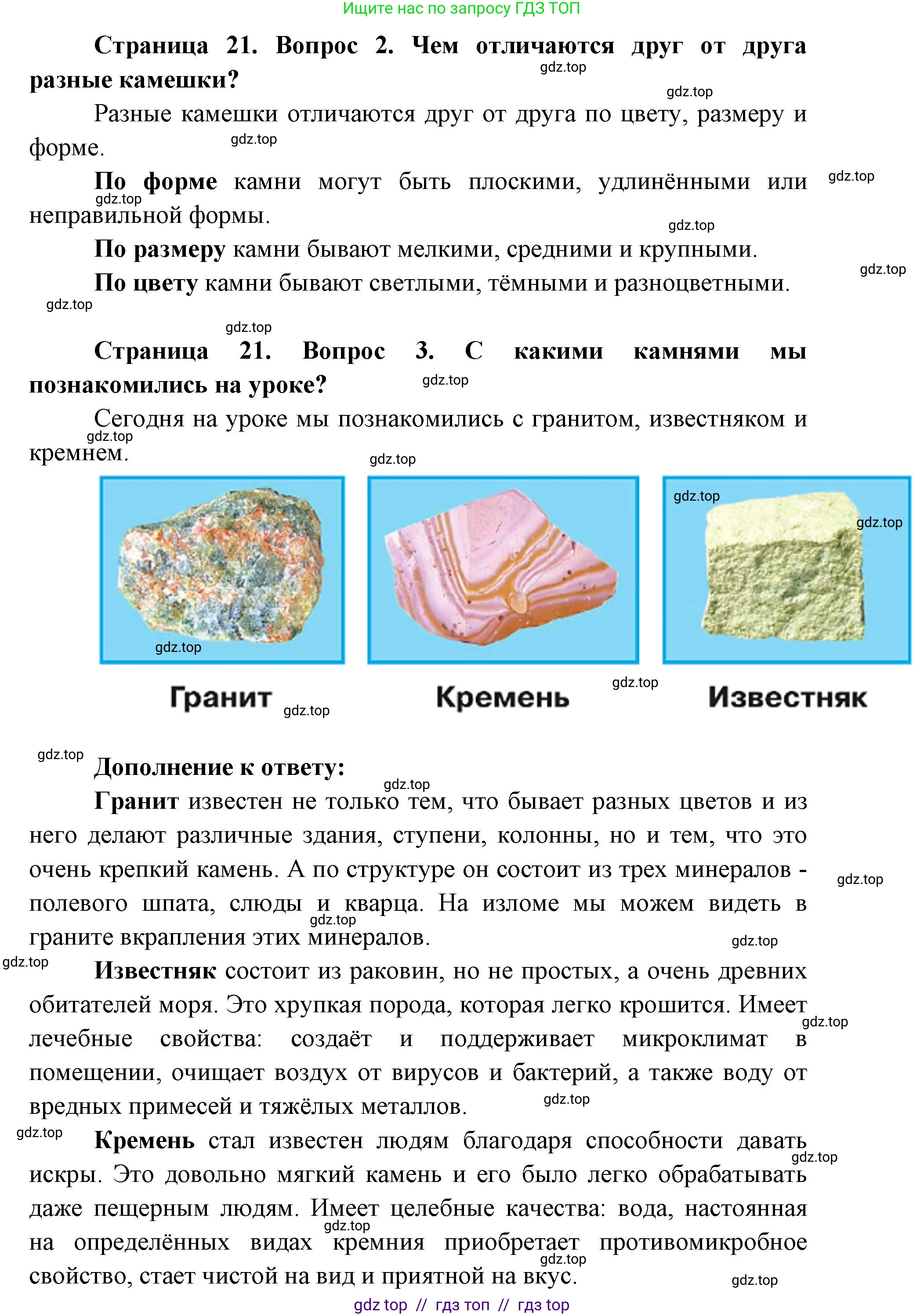 Окружающий мир, 1 класс Учебник, автор: Плешаков Андрей Анатольевич, издательство Просвещение, Москва, 2023, белого цвета, Часть 1, страница 20, Решение 2 (продолжение 4)