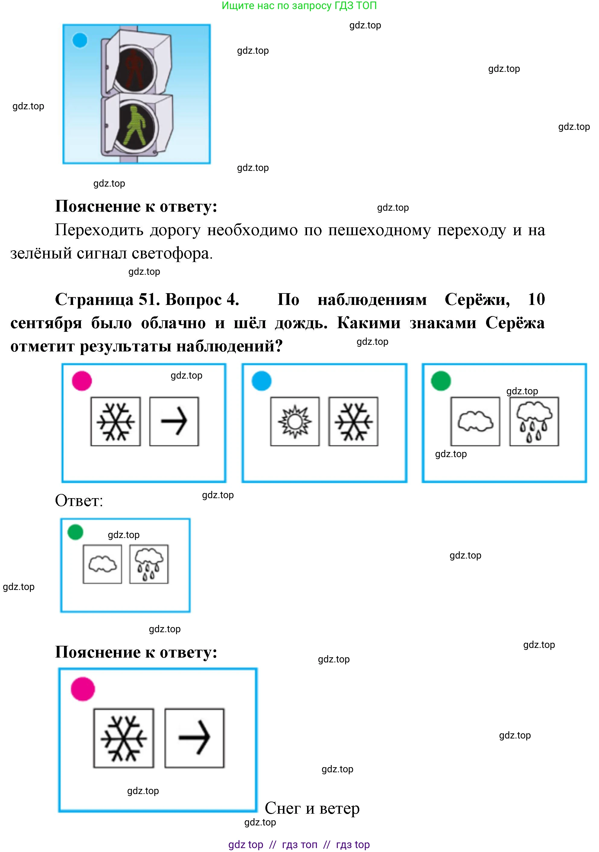 Окружающий мир, 1 класс Учебник, автор: Плешаков Андрей Анатольевич, издательство Просвещение, Москва, 2023, белого цвета, Часть 1, страница 50, Решение 2 (продолжение 4)