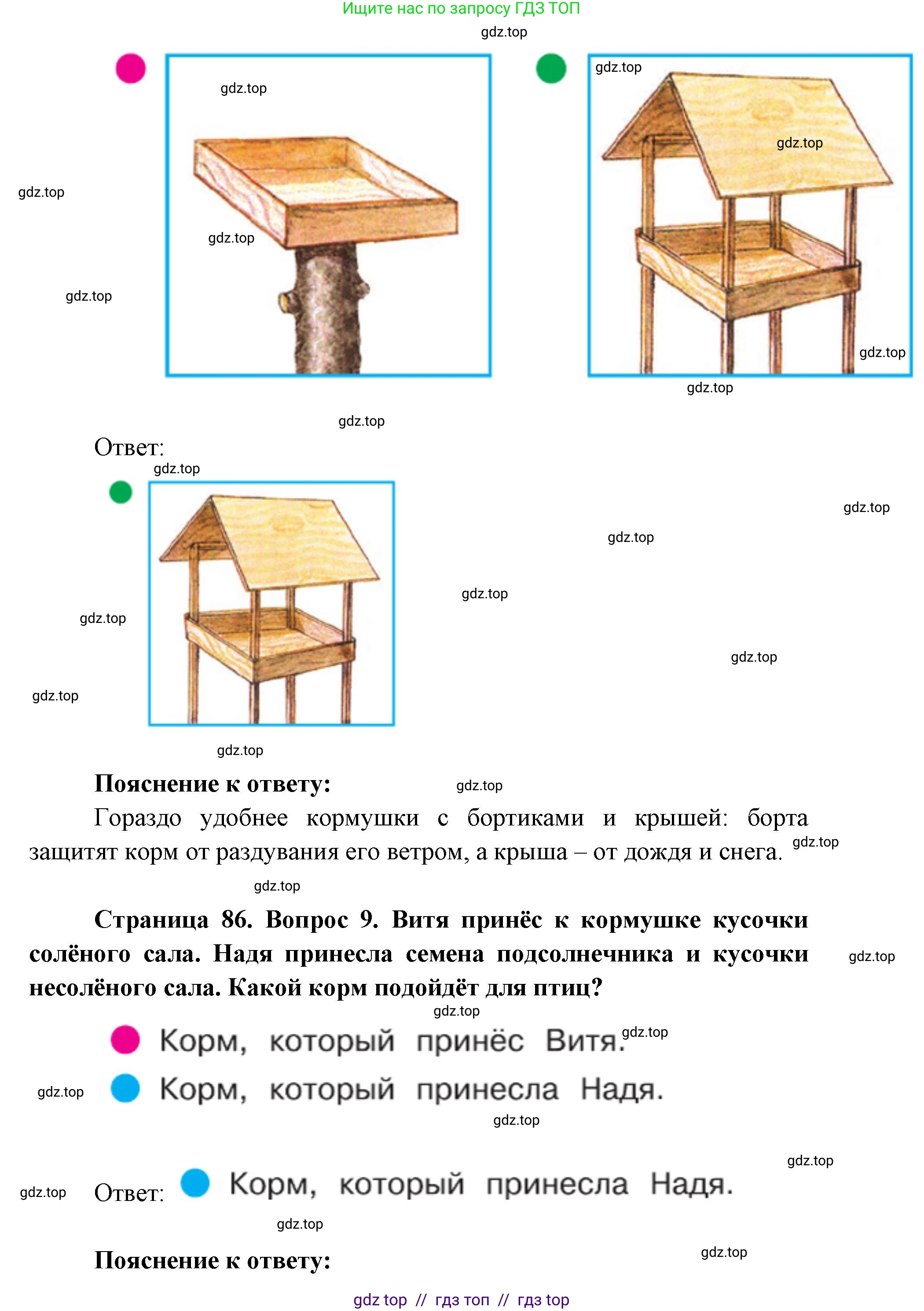 Окружающий мир, 1 класс Учебник, автор: Плешаков Андрей Анатольевич, издательство Просвещение, Москва, 2023, белого цвета, Часть 1, страница 82, Решение 2 (продолжение 7)