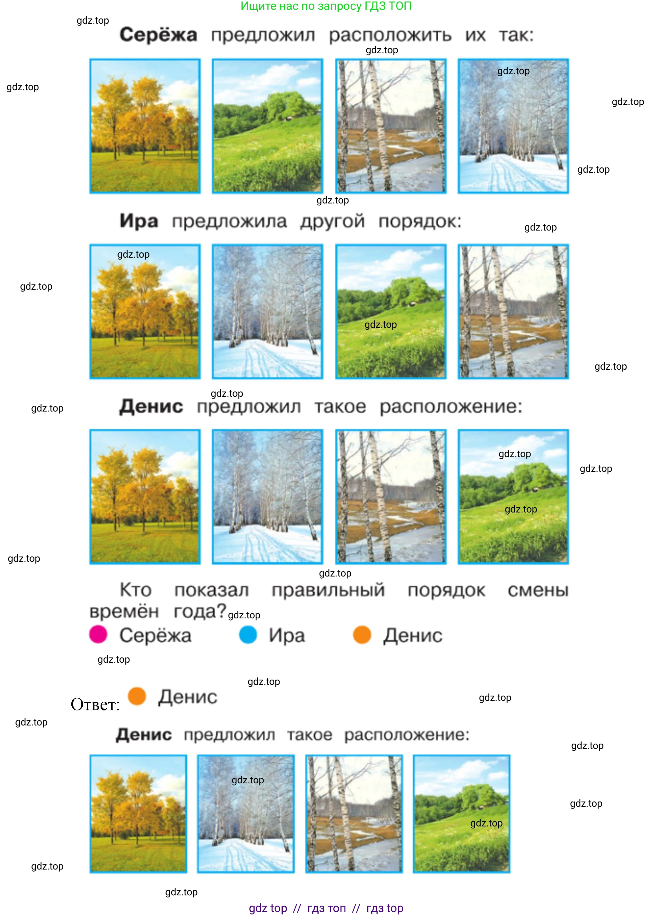 Окружающий мир, 1 класс Учебник, автор: Плешаков Андрей Анатольевич, издательство Просвещение, Москва, 2023, белого цвета, Часть 2, страница 26, Решение 2 (продолжение 3)