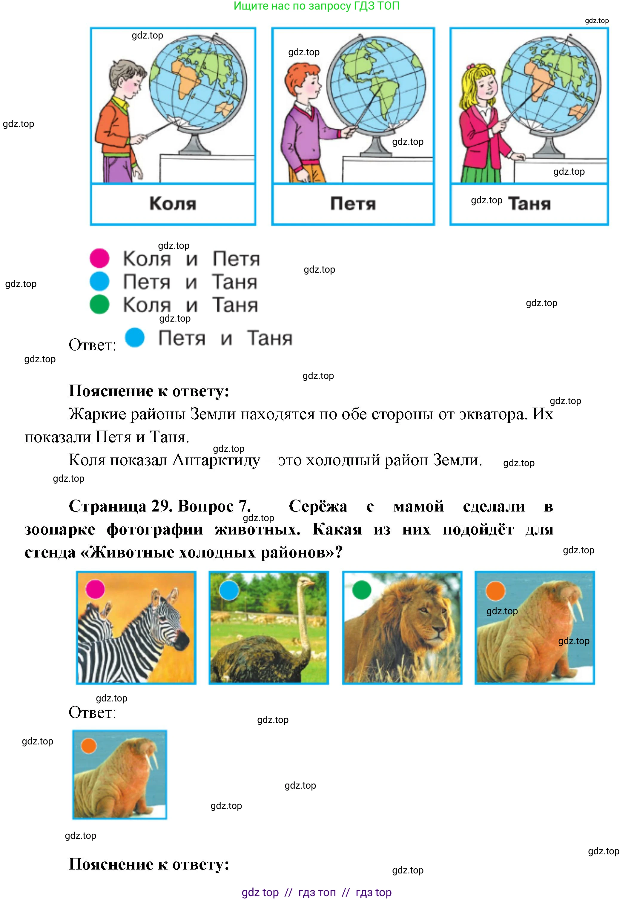 Окружающий мир, 1 класс Учебник, автор: Плешаков Андрей Анатольевич, издательство Просвещение, Москва, 2023, белого цвета, Часть 2, страница 26, Решение 2 (продолжение 6)