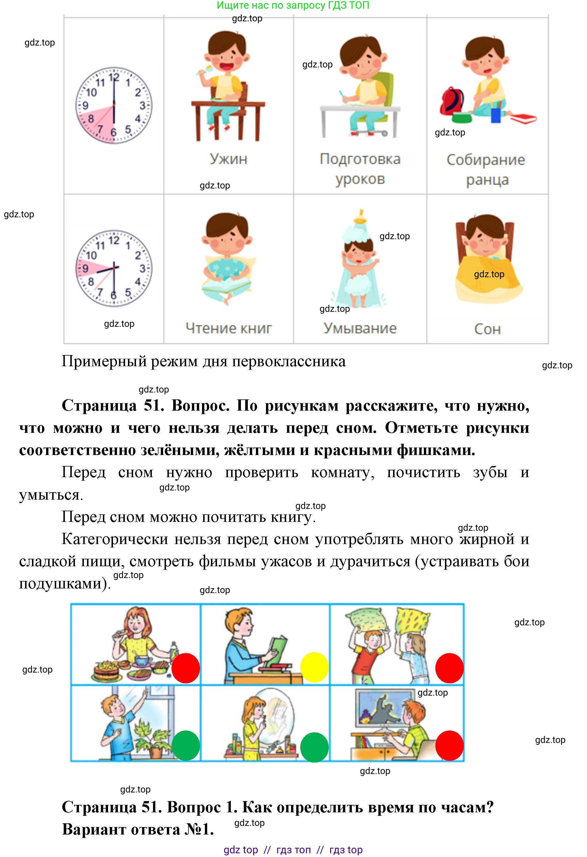 Окружающий мир, 1 класс Учебник, автор: Плешаков Андрей Анатольевич, издательство Просвещение, Москва, 2023, белого цвета, Часть 2, страница 50, Решение 2 (продолжение 4)