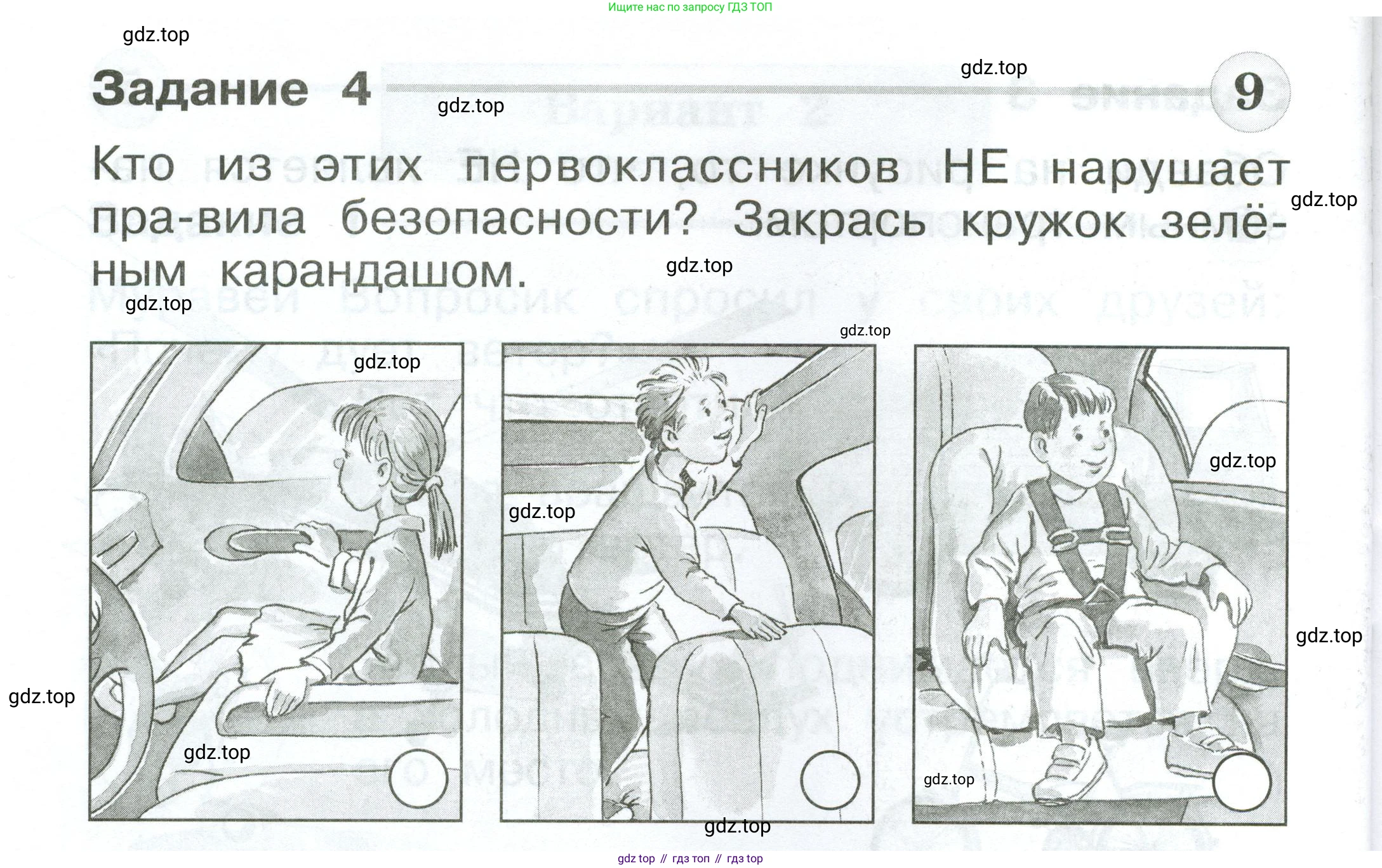 ГДЗ Окружающий мир, 1 класс Проверочные работы, авторы: Плешаков Андрей Анатольевич, Плешаков С А, издательство Просвещение, Москва, 2023, белого цвета, страница 48, номер 4, Условие