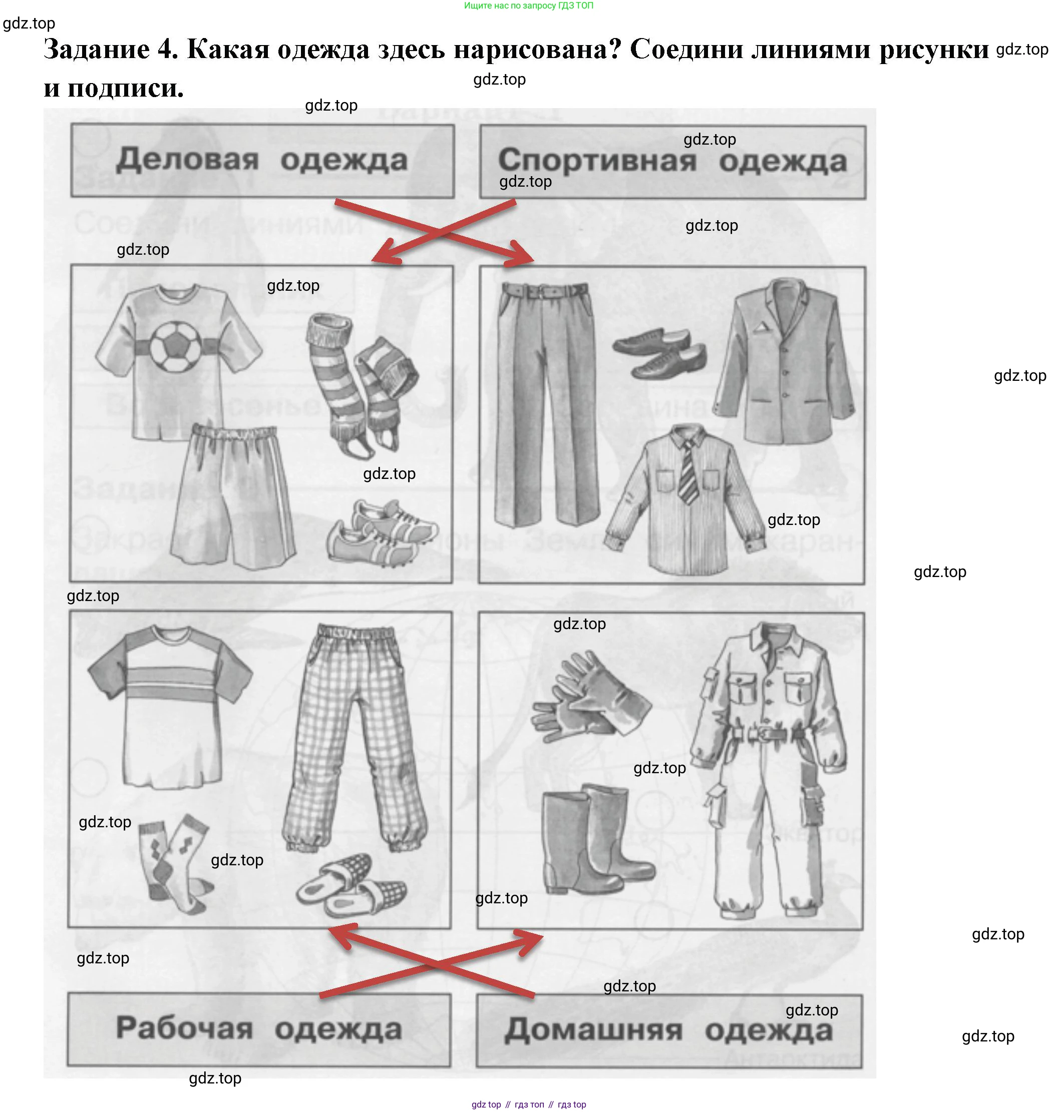 ГДЗ Окружающий мир, 1 класс Проверочные работы, авторы: Плешаков Андрей Анатольевич, Плешаков С А, издательство Просвещение, Москва, 2023, белого цвета, страница 32, номер 4, Решение