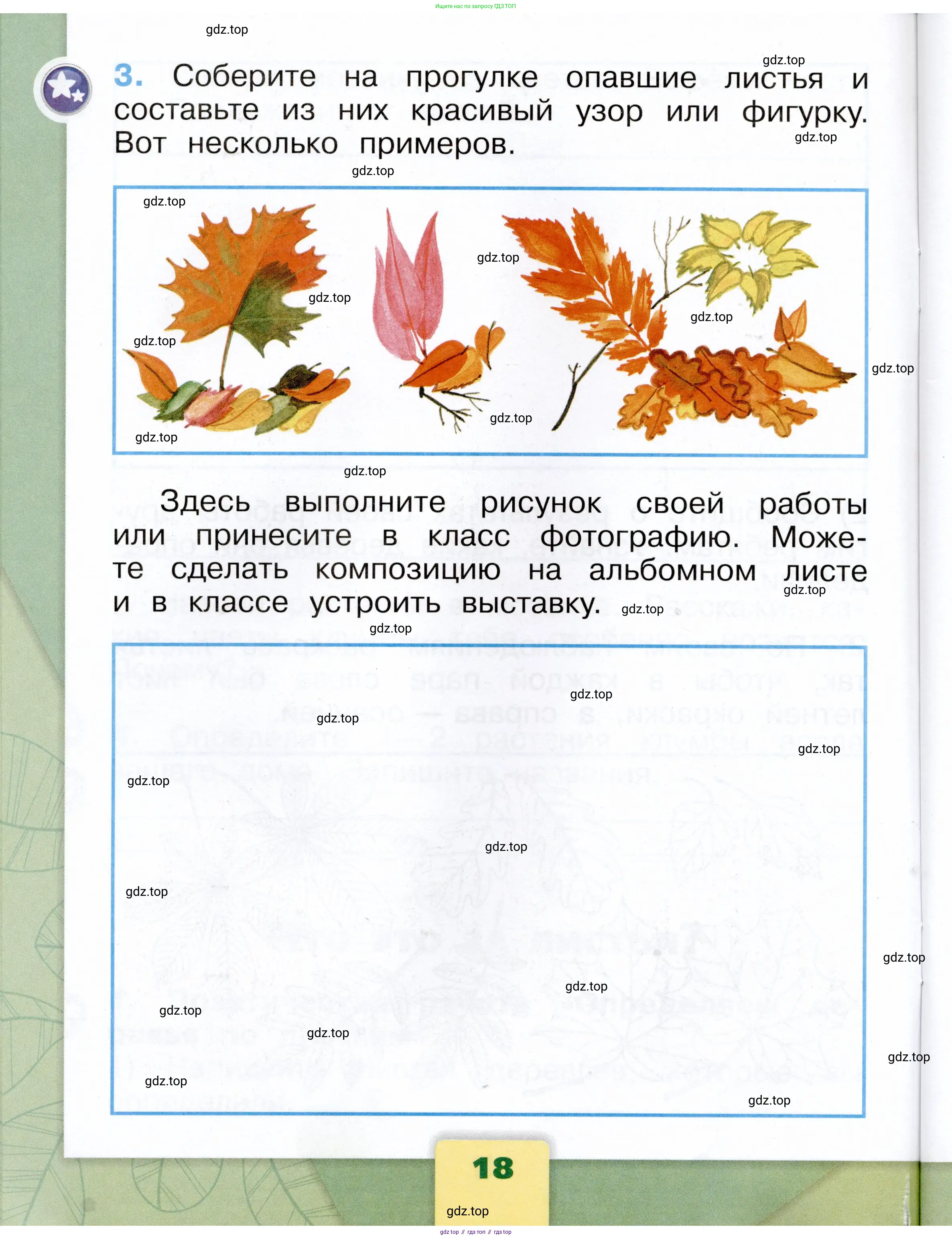 Окружающий мир, 1 класс рабочая тетрадь, автор: Плешаков Андрей Анатольевич, издательство Просвещение, Москва, 2023, белого цвета, Часть 2, страница 18