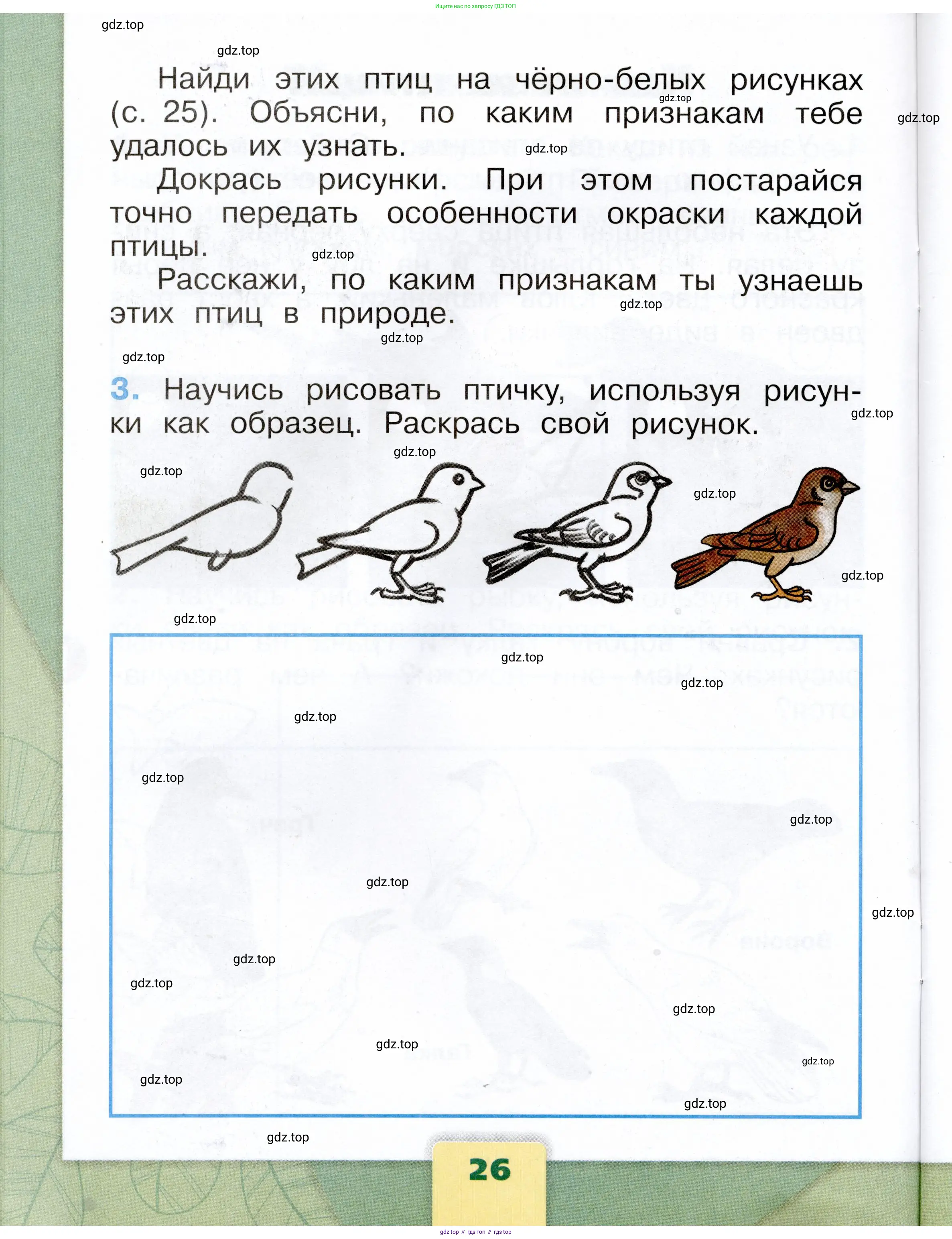 Окружающий мир, 1 класс рабочая тетрадь, автор: Плешаков Андрей Анатольевич, издательство Просвещение, Москва, 2023, белого цвета, Часть 2, страница 26
