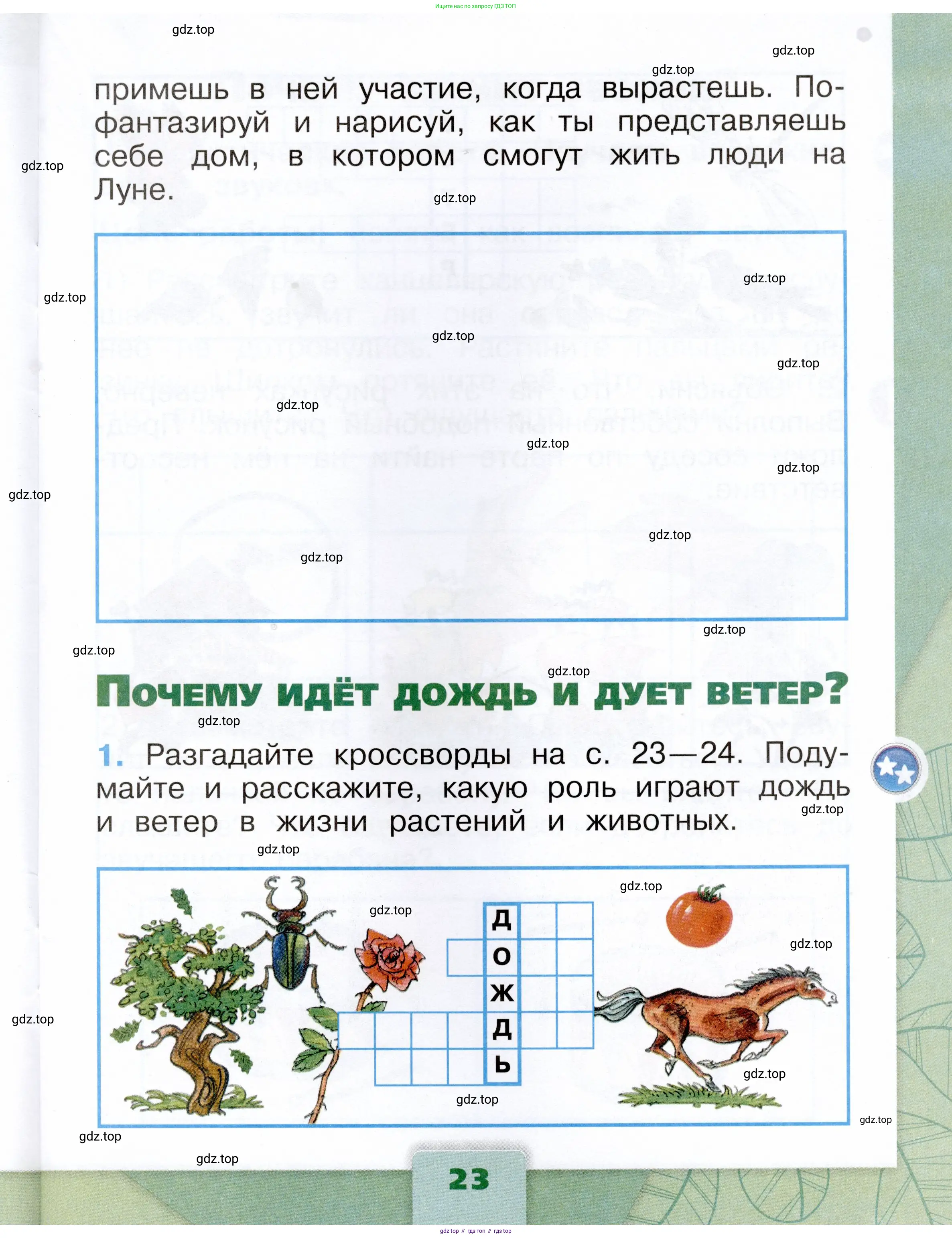 Окружающий мир, 1 класс рабочая тетрадь, автор: Плешаков Андрей Анатольевич, издательство Просвещение, Москва, 2023, белого цвета, Часть 2, страница 23
