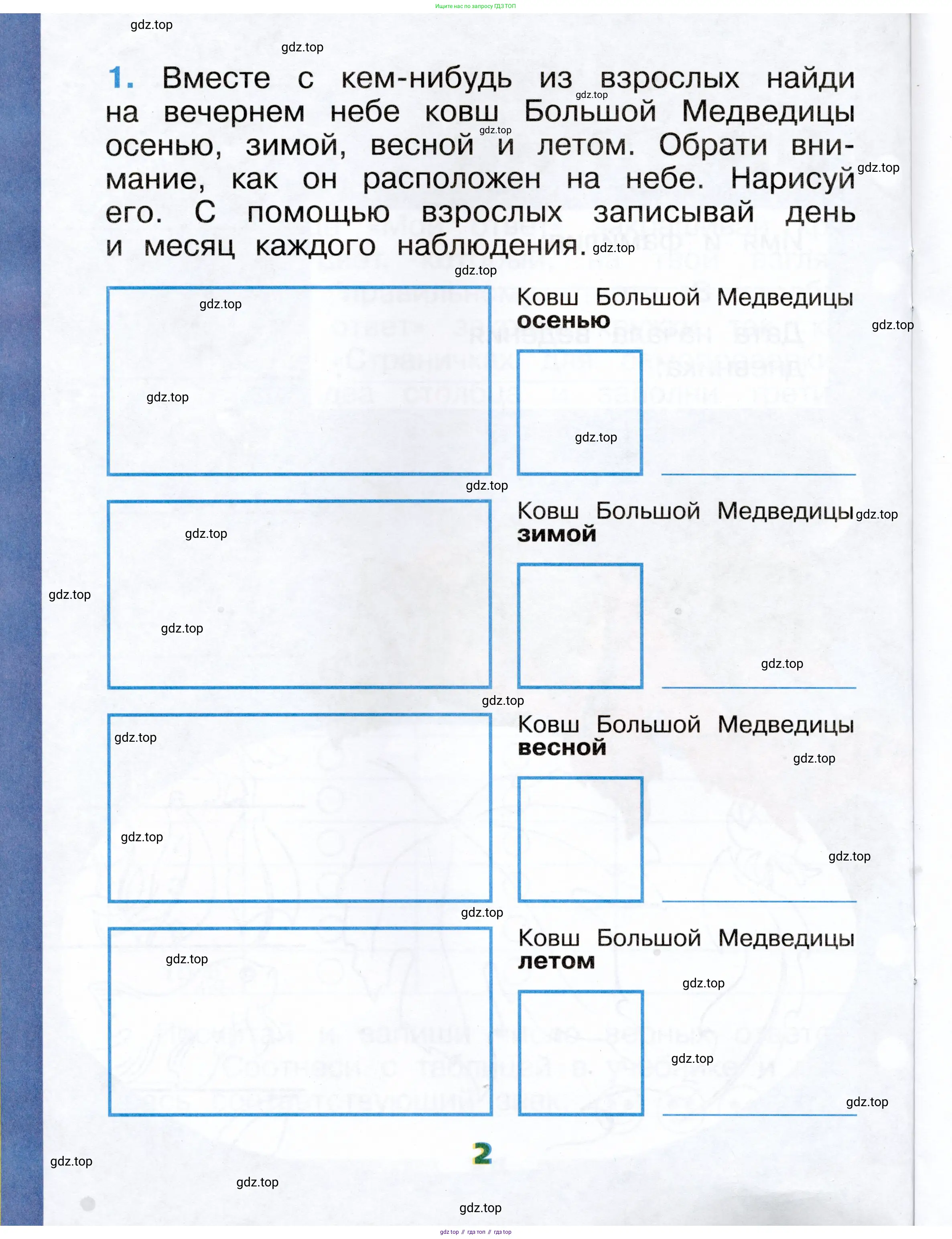 Окружающий мир, 1 класс рабочая тетрадь, автор: Плешаков Андрей Анатольевич, издательство Просвещение, Москва, 2023, белого цвета, страница 2