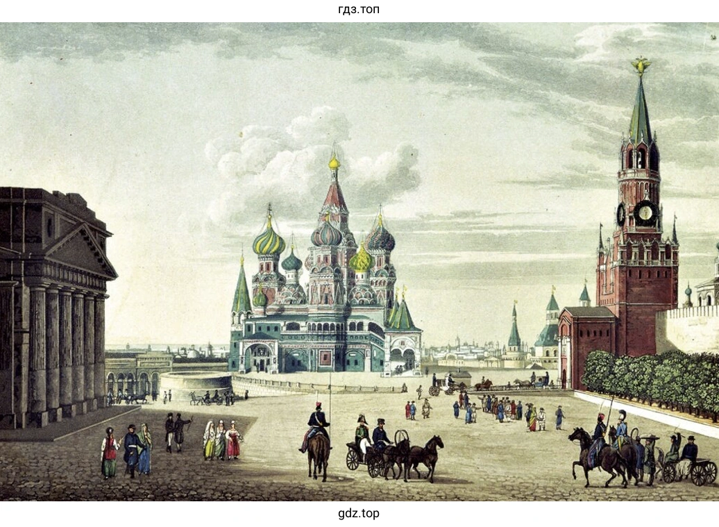 Москва в прошлом
