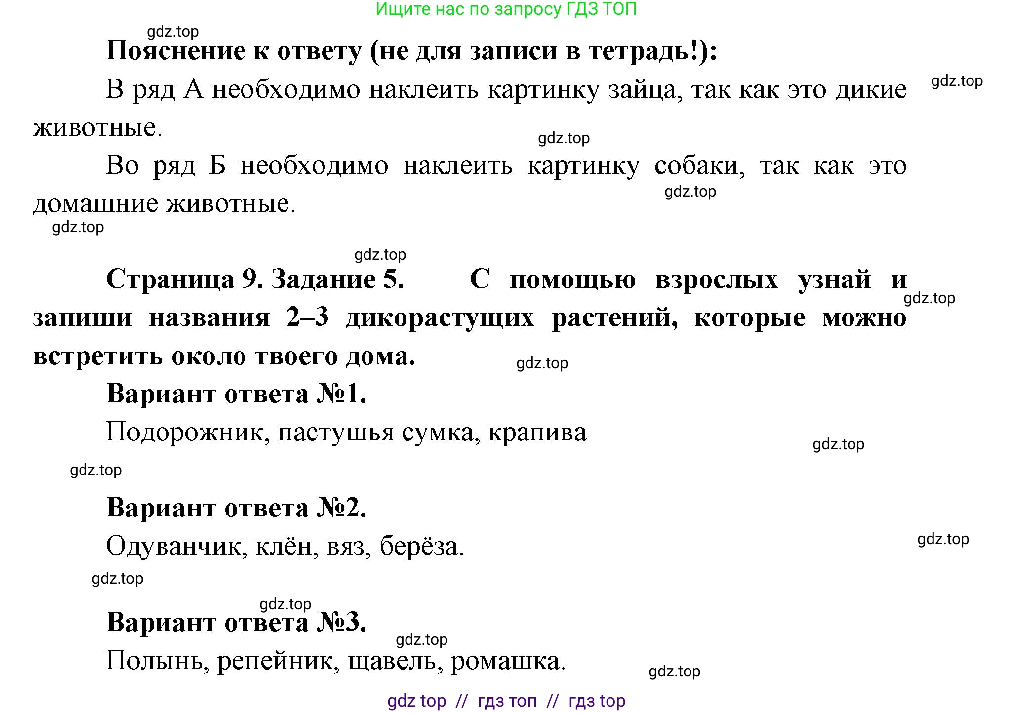 Окружающий мир, 1 класс рабочая тетрадь, автор: Плешаков Андрей Анатольевич, издательство Просвещение, Москва, 2023, белого цвета, Часть 1, страница 8, Решение 2 (продолжение 3)