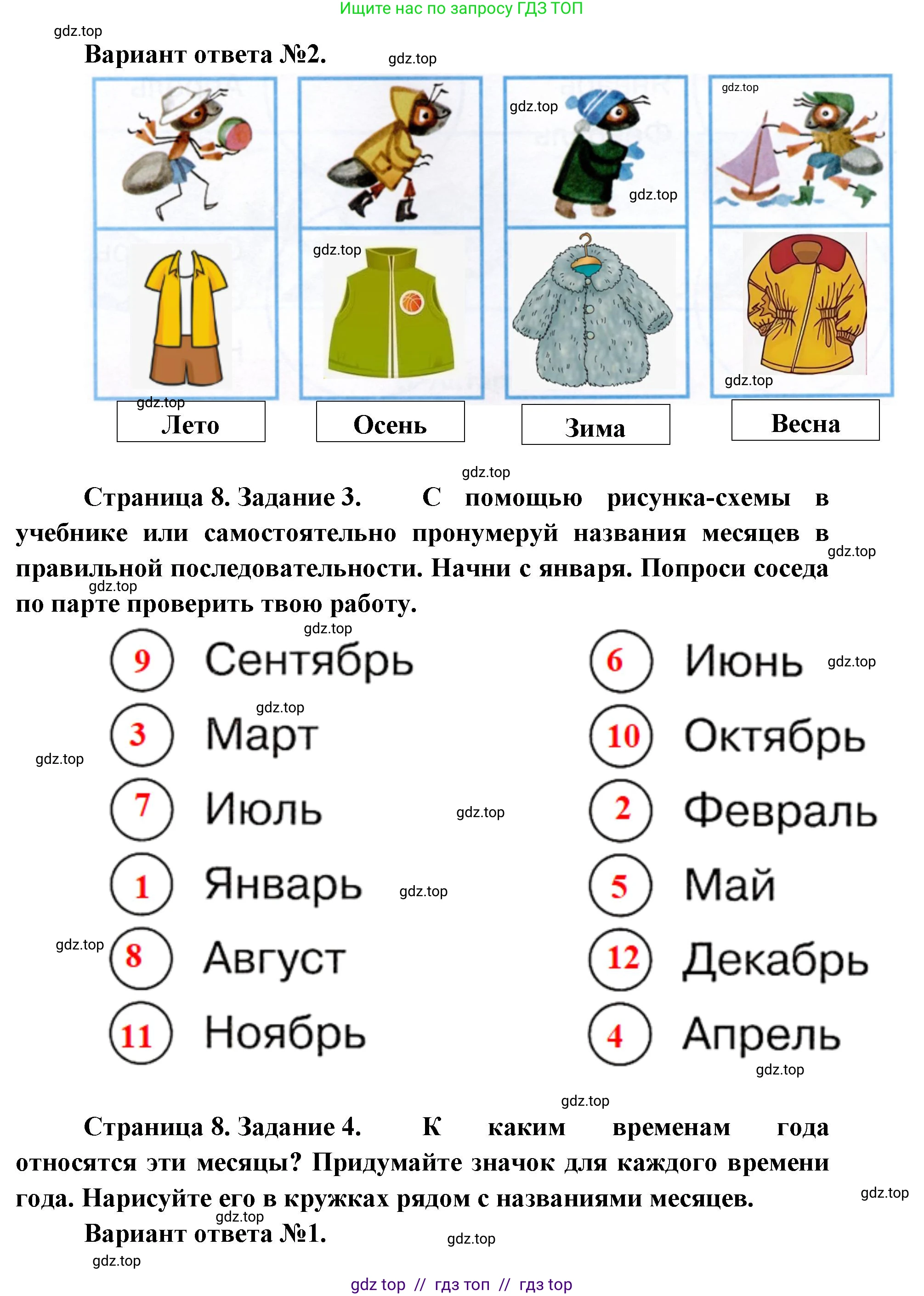 Окружающий мир, 1 класс рабочая тетрадь, автор: Плешаков Андрей Анатольевич, издательство Просвещение, Москва, 2023, белого цвета, Часть 2, страница 7, Решение 2 (продолжение 2)
