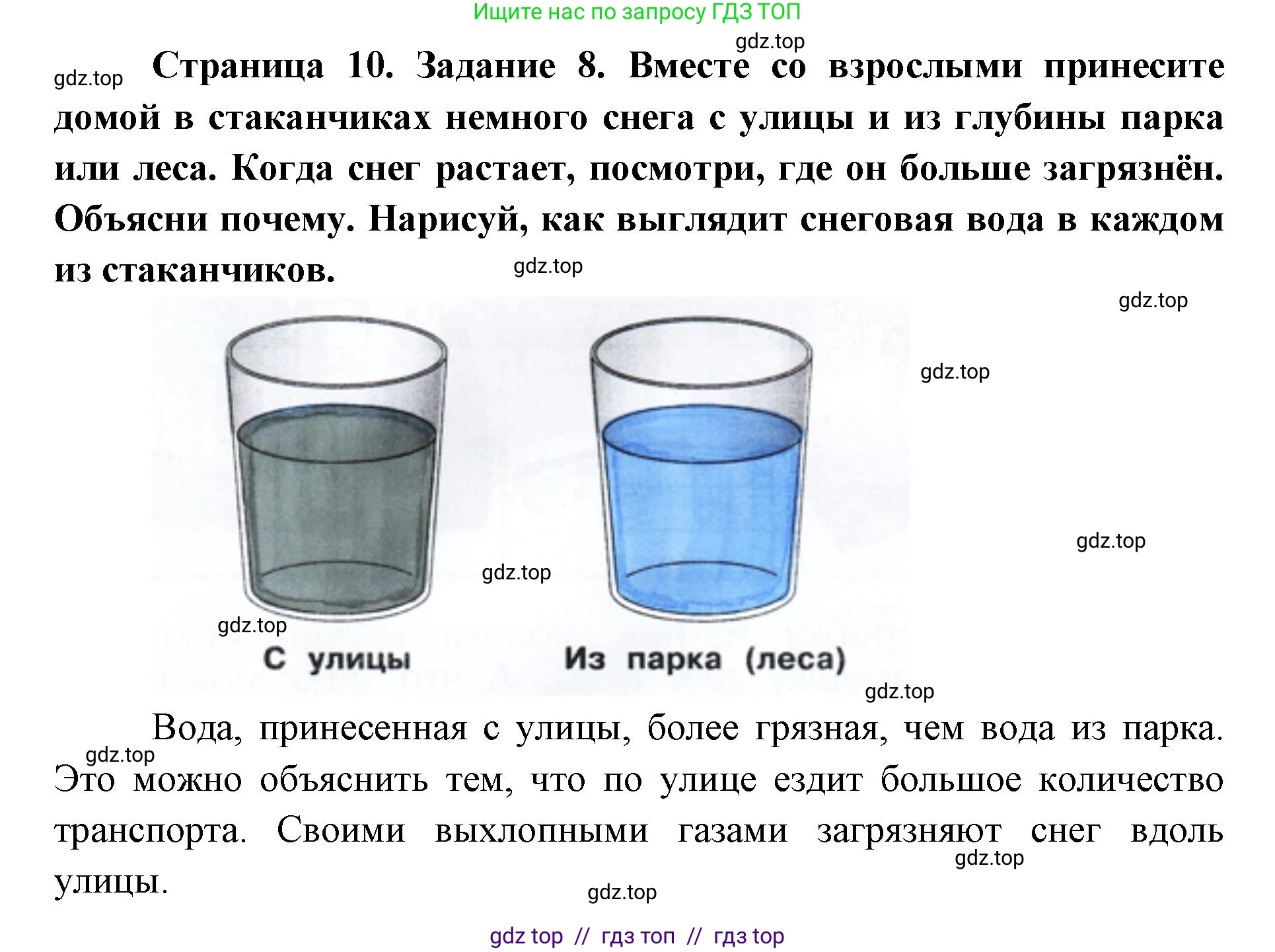 Окружающий мир, 1 класс рабочая тетрадь, автор: Плешаков Андрей Анатольевич, издательство Просвещение, Москва, 2023, белого цвета, страница 10, номер 8, Решение 2