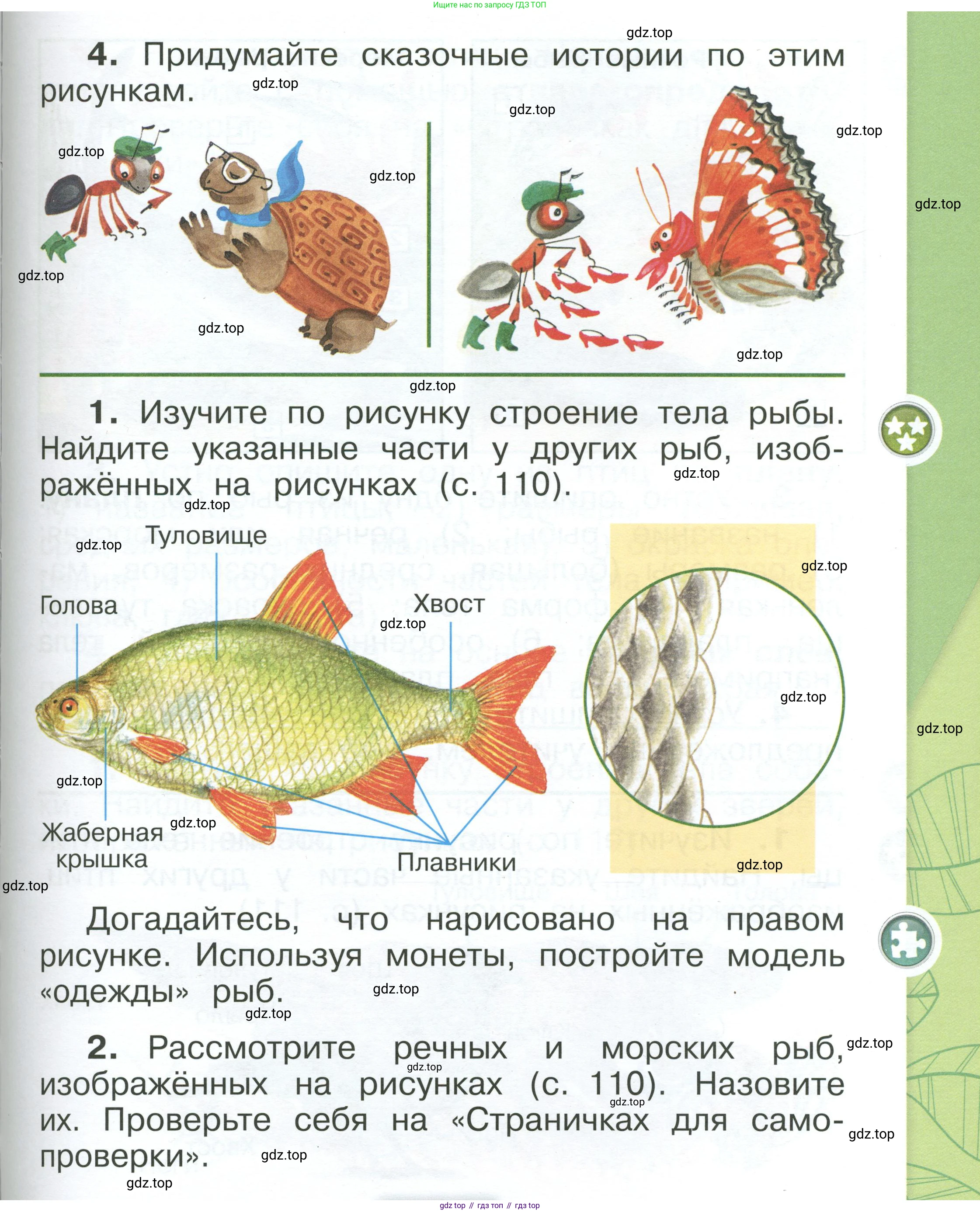 ГДЗ Окружающий мир, 1 класс Учебник, автор: Плешаков Андрей Анатольевич, издательство Просвещение, Москва, 2022, белого цвета, Часть 1, страница 109, Условие