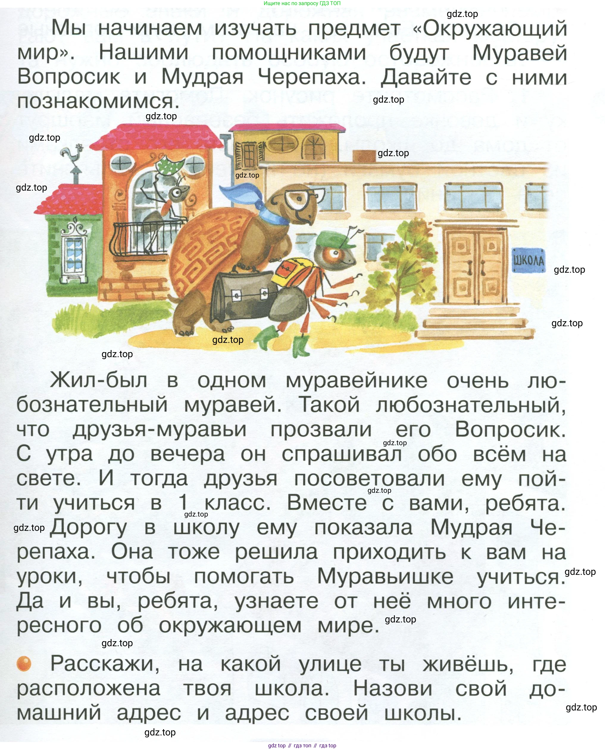 ГДЗ Окружающий мир, 1 класс Учебник, автор: Плешаков Андрей Анатольевич, издательство Просвещение, Москва, 2022, белого цвета, Часть 1, страница 3, Условие