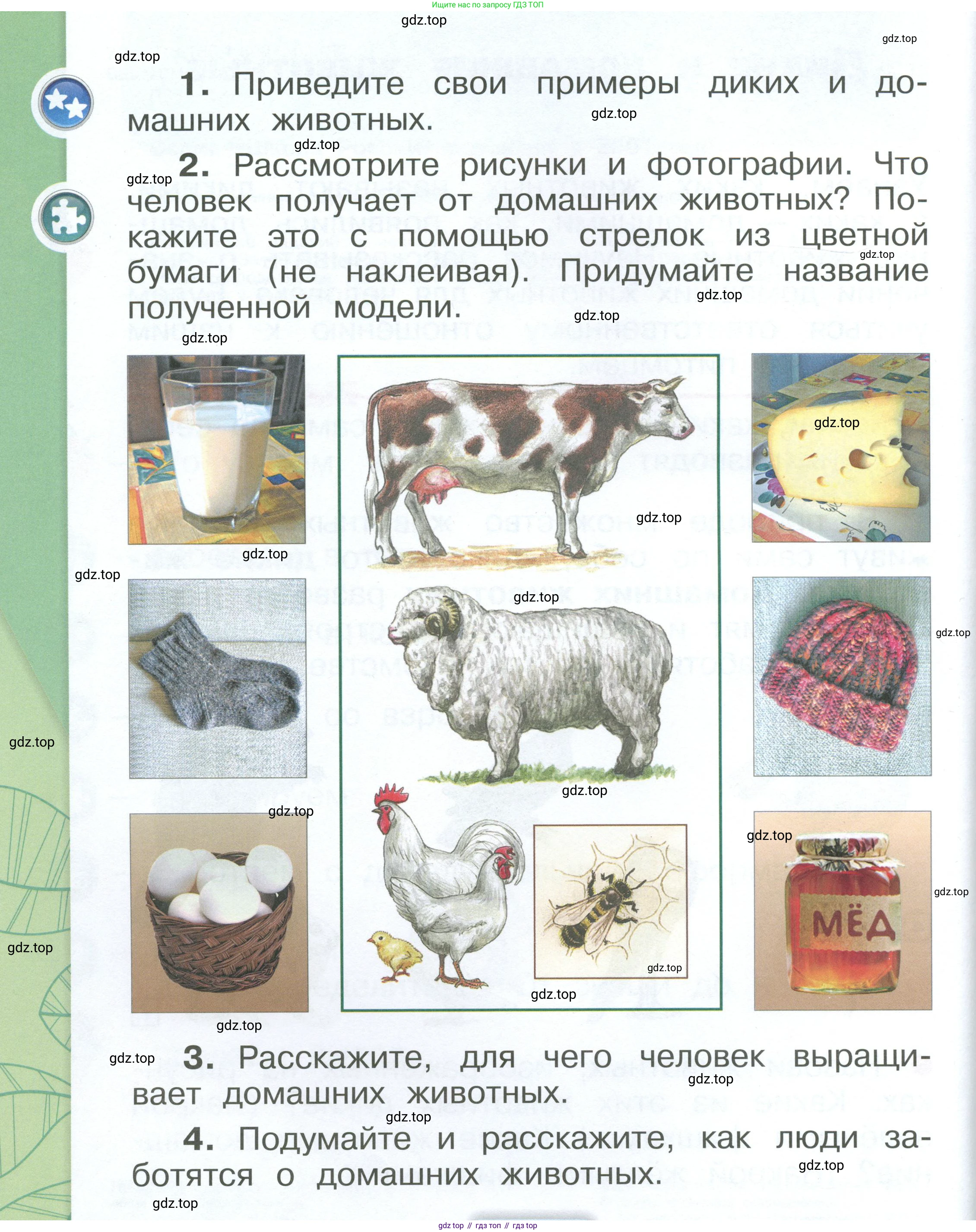 ГДЗ Окружающий мир, 1 класс Учебник, автор: Плешаков Андрей Анатольевич, издательство Просвещение, Москва, 2022, белого цвета, Часть 2, страница 4, Условие