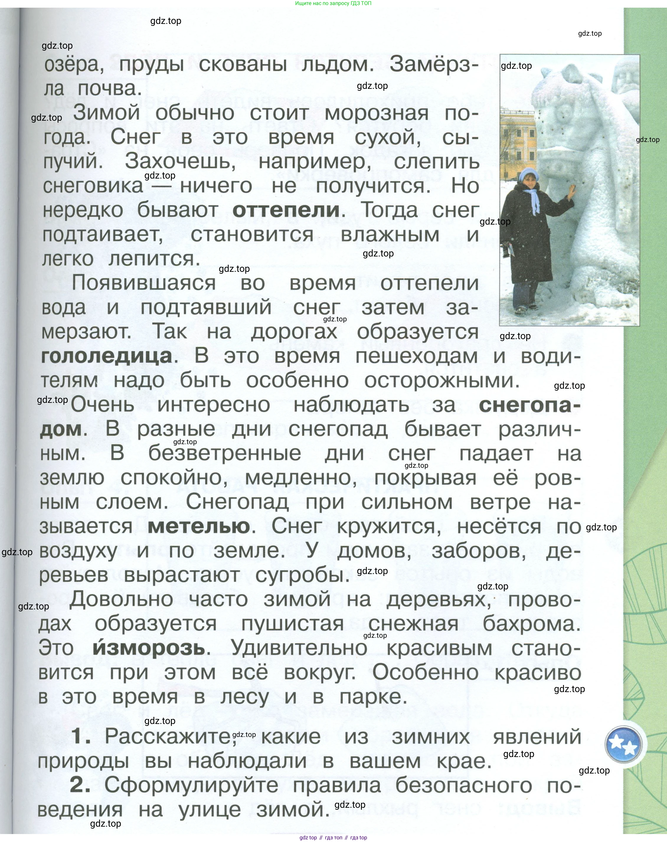 ГДЗ Окружающий мир, 1 класс Учебник, автор: Плешаков Андрей Анатольевич, издательство Просвещение, Москва, 2022, белого цвета, Часть 2, страница 53, Условие