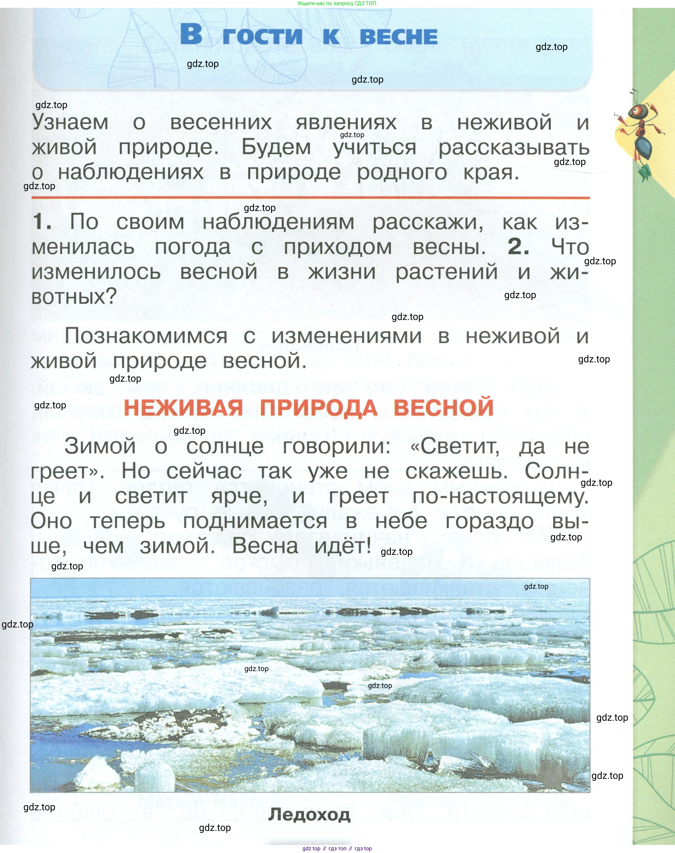 ГДЗ Окружающий мир, 1 класс Учебник, автор: Плешаков Андрей Анатольевич, издательство Просвещение, Москва, 2022, белого цвета, Часть 3, страница 3, Условие