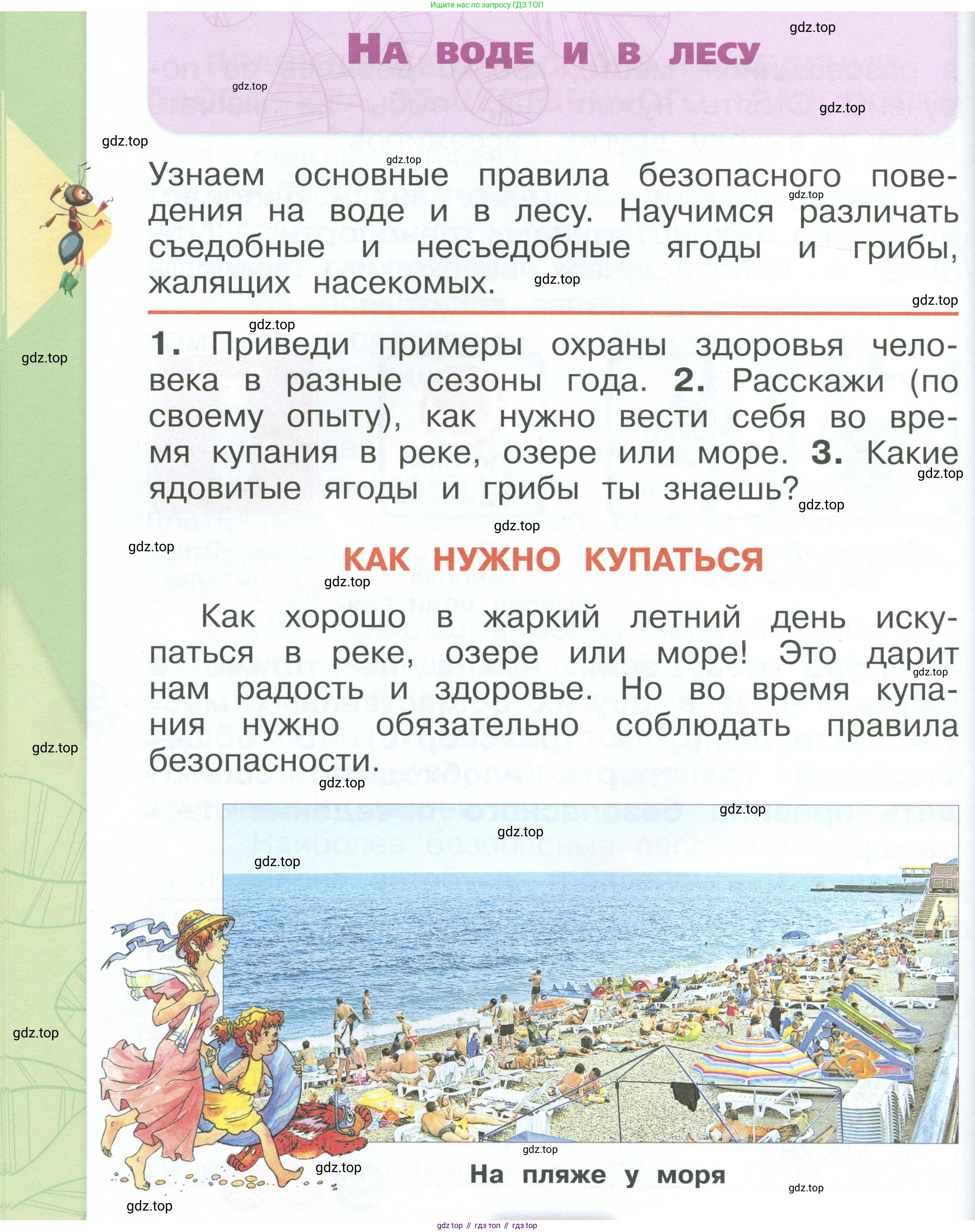 ГДЗ Окружающий мир, 1 класс Учебник, автор: Плешаков Андрей Анатольевич, издательство Просвещение, Москва, 2022, белого цвета, Часть 3, страница 38, Условие