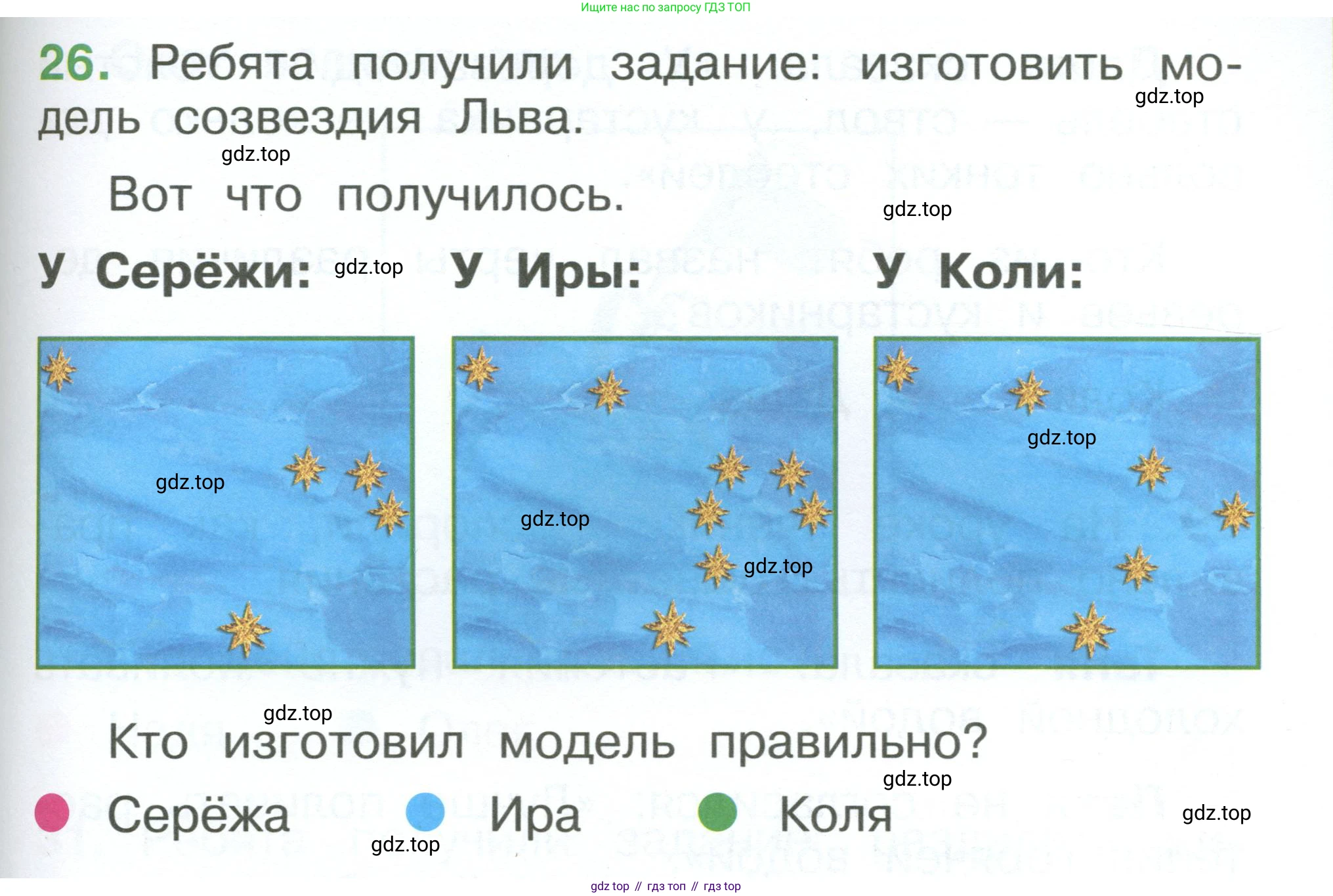 ГДЗ Окружающий мир, 1 класс Учебник, автор: Плешаков Андрей Анатольевич, издательство Просвещение, Москва, 2022, белого цвета, Часть 3, страница 99, номер 26, Условие