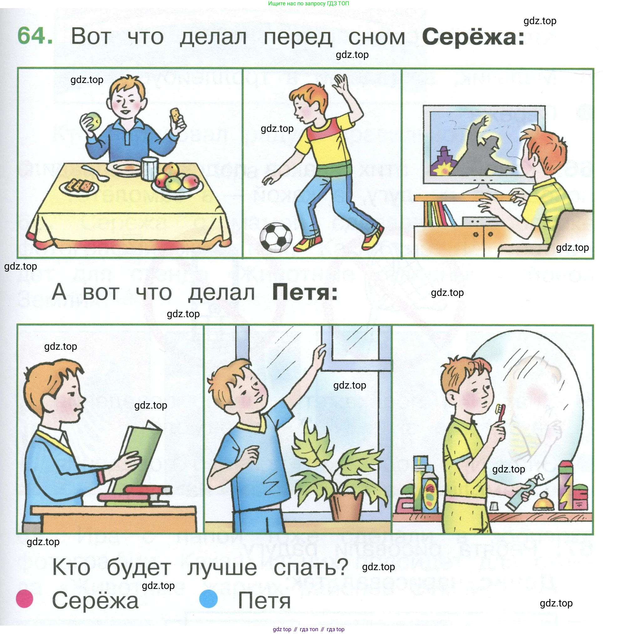 ГДЗ Окружающий мир, 1 класс Учебник, автор: Плешаков Андрей Анатольевич, издательство Просвещение, Москва, 2022, белого цвета, Часть 3, страница 119, номер 64, Условие