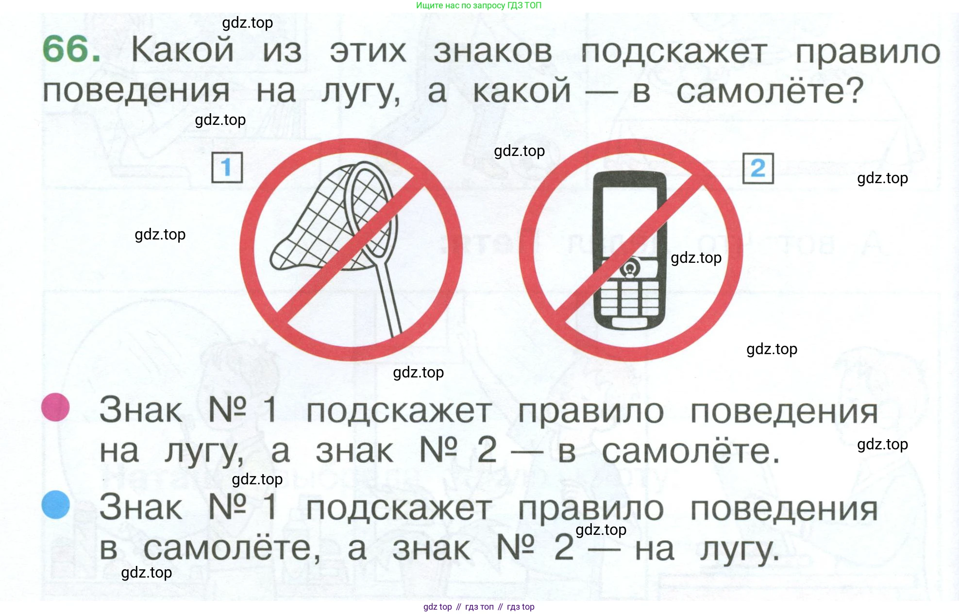 ГДЗ Окружающий мир, 1 класс Учебник, автор: Плешаков Андрей Анатольевич, издательство Просвещение, Москва, 2022, белого цвета, Часть 3, страница 120, номер 66, Условие
