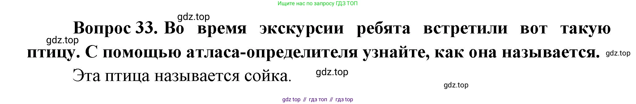 ГДЗ Окружающий мир, 1 класс Учебник, автор: Плешаков Андрей Анатольевич, издательство Просвещение, Москва, 2022, белого цвета, Часть 3, страница 102, номер 33, Решение