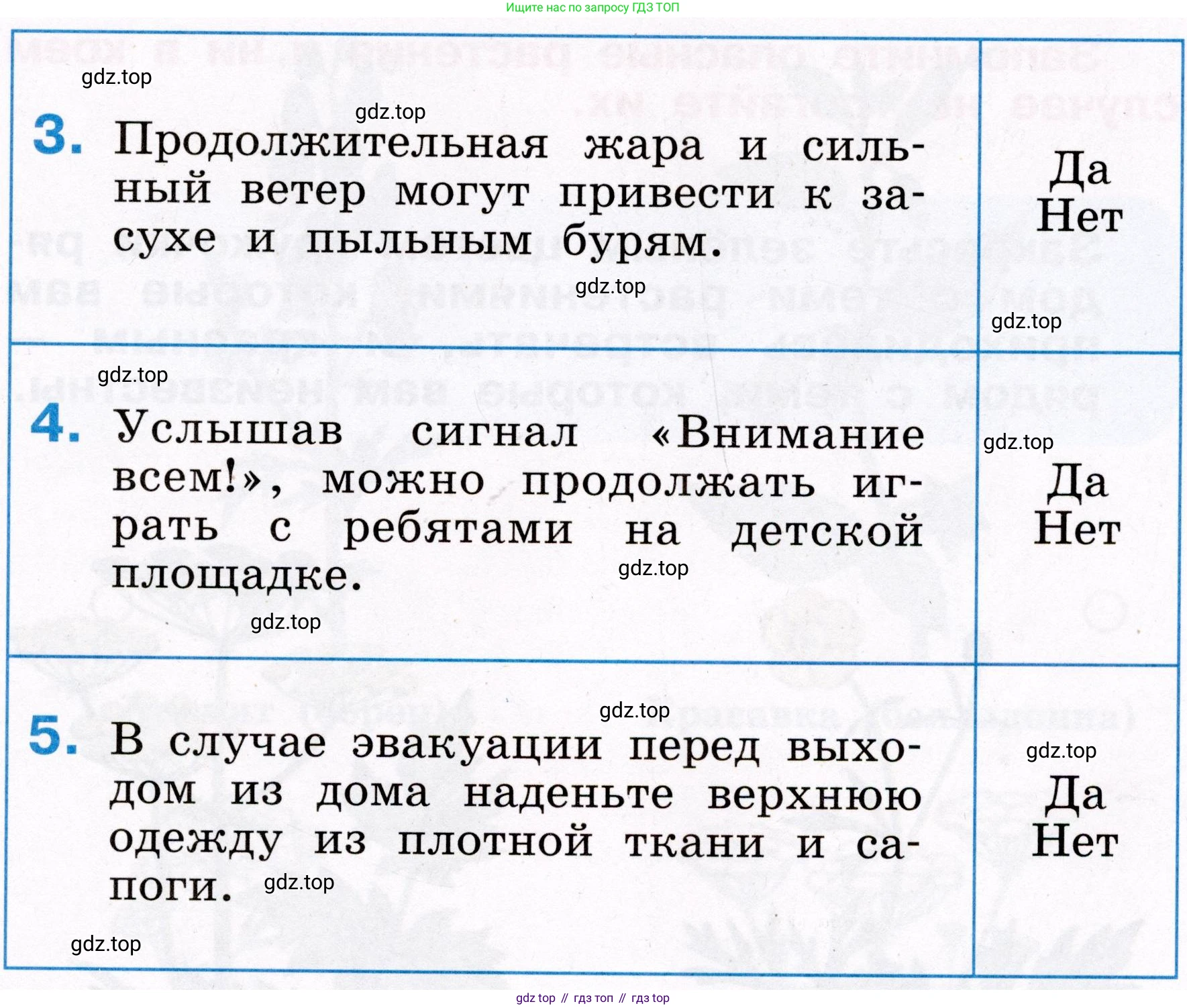 ГДЗ Окружающий мир, 2 класс рабочая тетрадь, авторы: Анастасова Л П, Ижевский Павел Владимирович, Иванова Н В, издательство Просвещение, Москва, 2019, белого цвета, страница 4, Условие (продолжение 2)