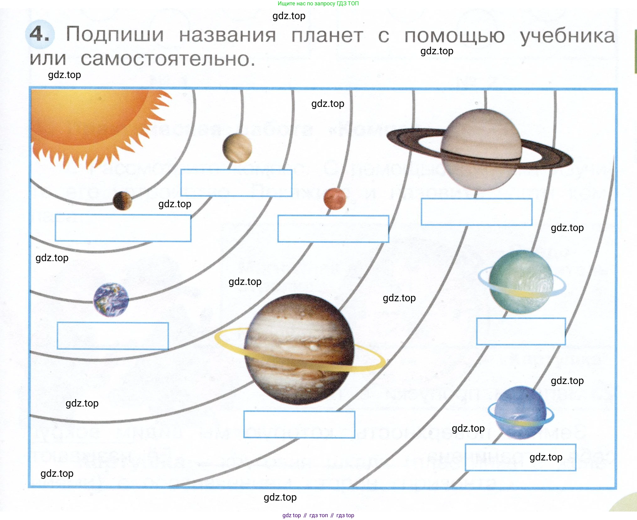 Окружающий мир, 2 класс рабочая тетрадь, авторы: Плешаков Андрей Анатольевич, Новицкая Марина Юрьевна, издательство Просвещение, Москва, 2019, белого цвета, Часть 1, страница 7, номер 4, Условие