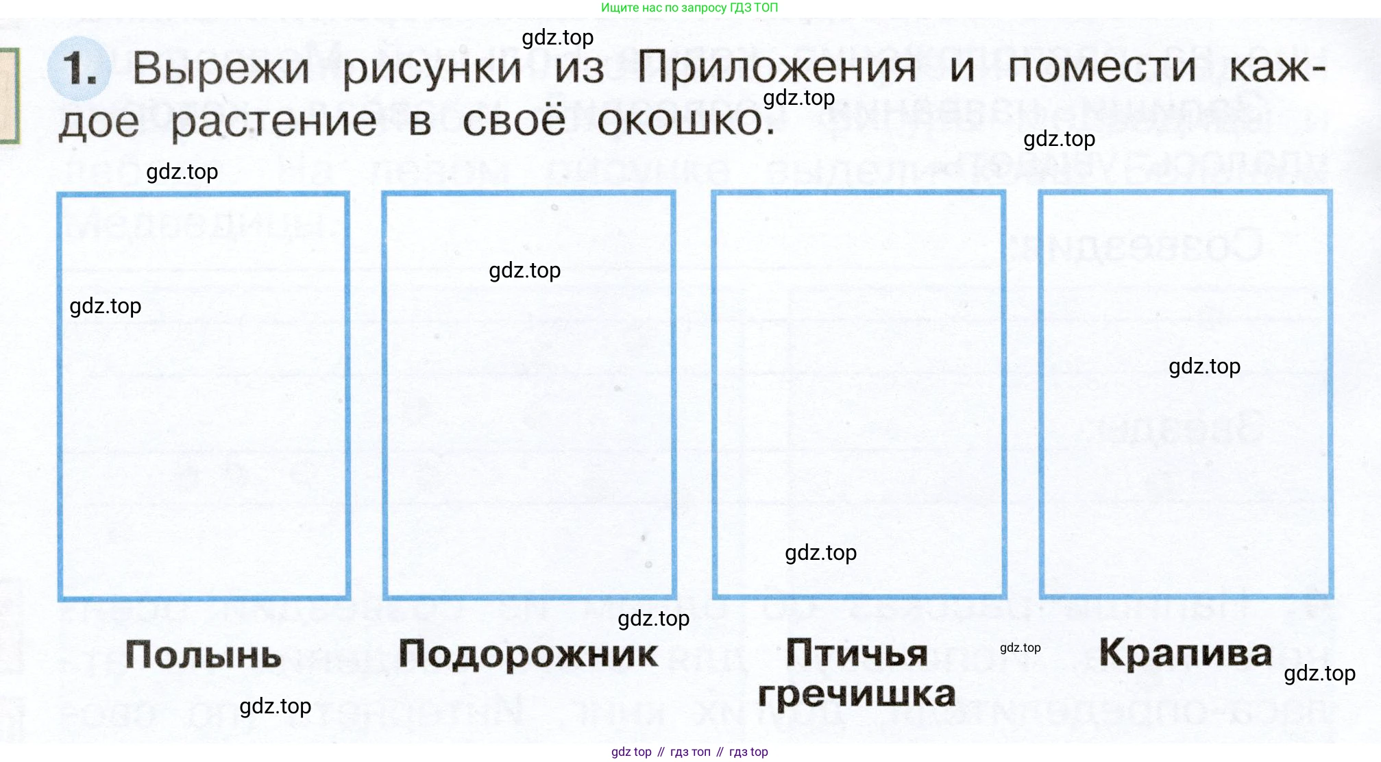 Окружающий мир, 2 класс рабочая тетрадь, авторы: Плешаков Андрей Анатольевич, Новицкая Марина Юрьевна, издательство Просвещение, Москва, 2019, белого цвета, Часть 1, страница 44, номер 1, Условие