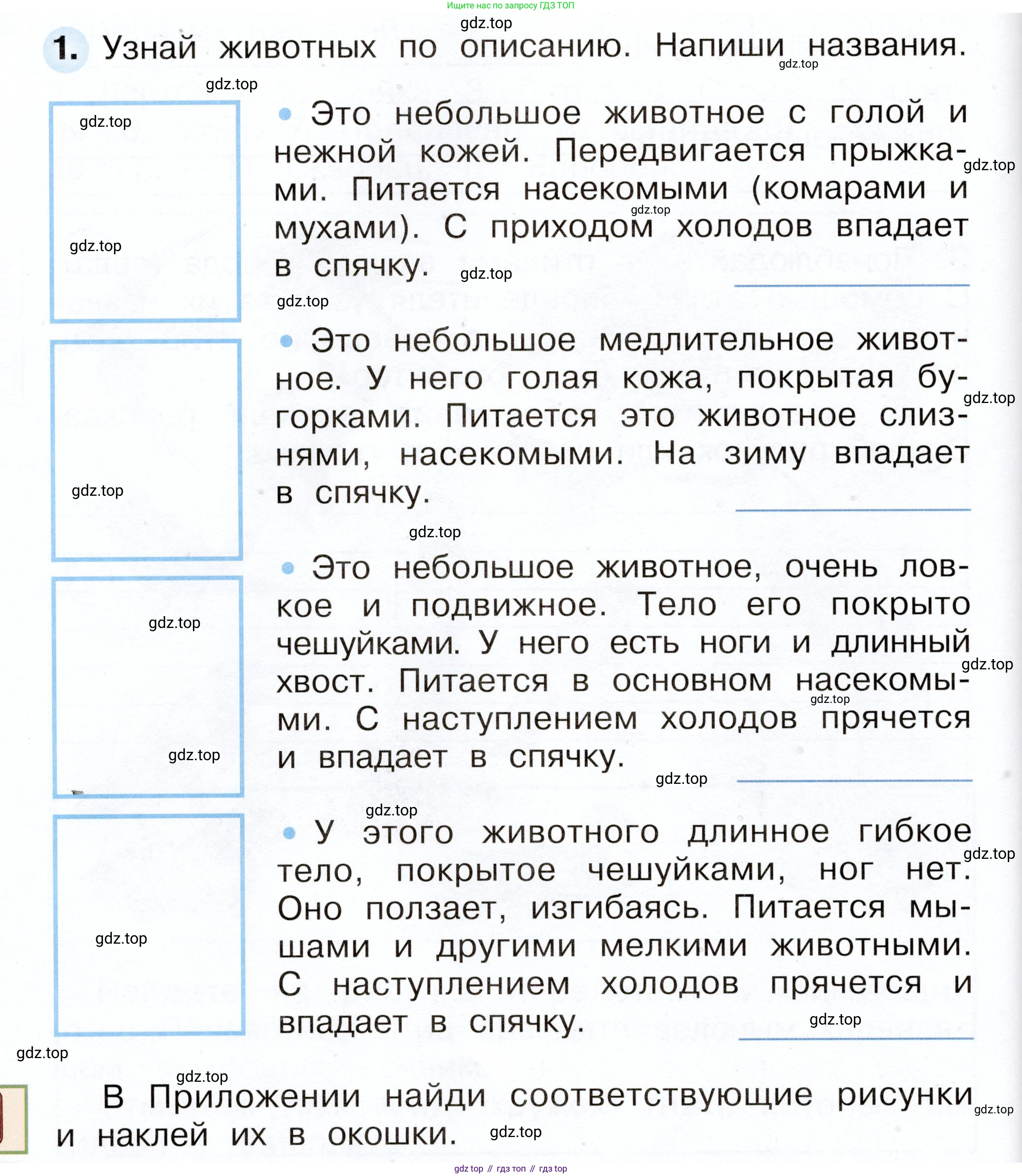 Окружающий мир, 2 класс рабочая тетрадь, авторы: Плешаков Андрей Анатольевич, Новицкая Марина Юрьевна, издательство Просвещение, Москва, 2019, белого цвета, Часть 1, страница 58, номер 1, Условие
