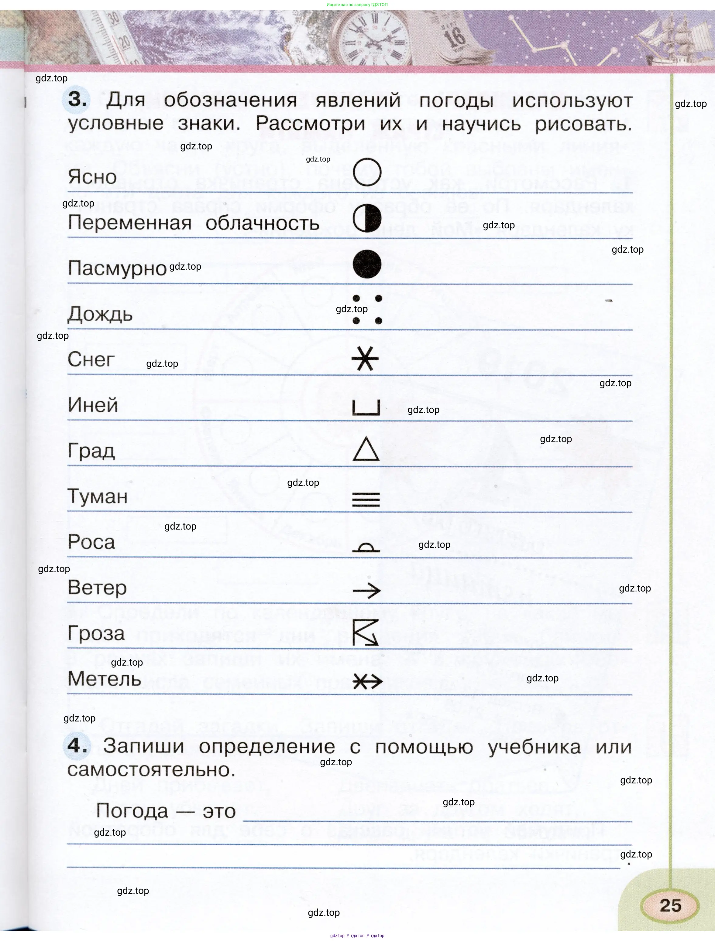 Окружающий мир, 2 класс рабочая тетрадь, авторы: Плешаков Андрей Анатольевич, Новицкая Марина Юрьевна, издательство Просвещение, Москва, 2019, белого цвета, Часть 1, страница 25