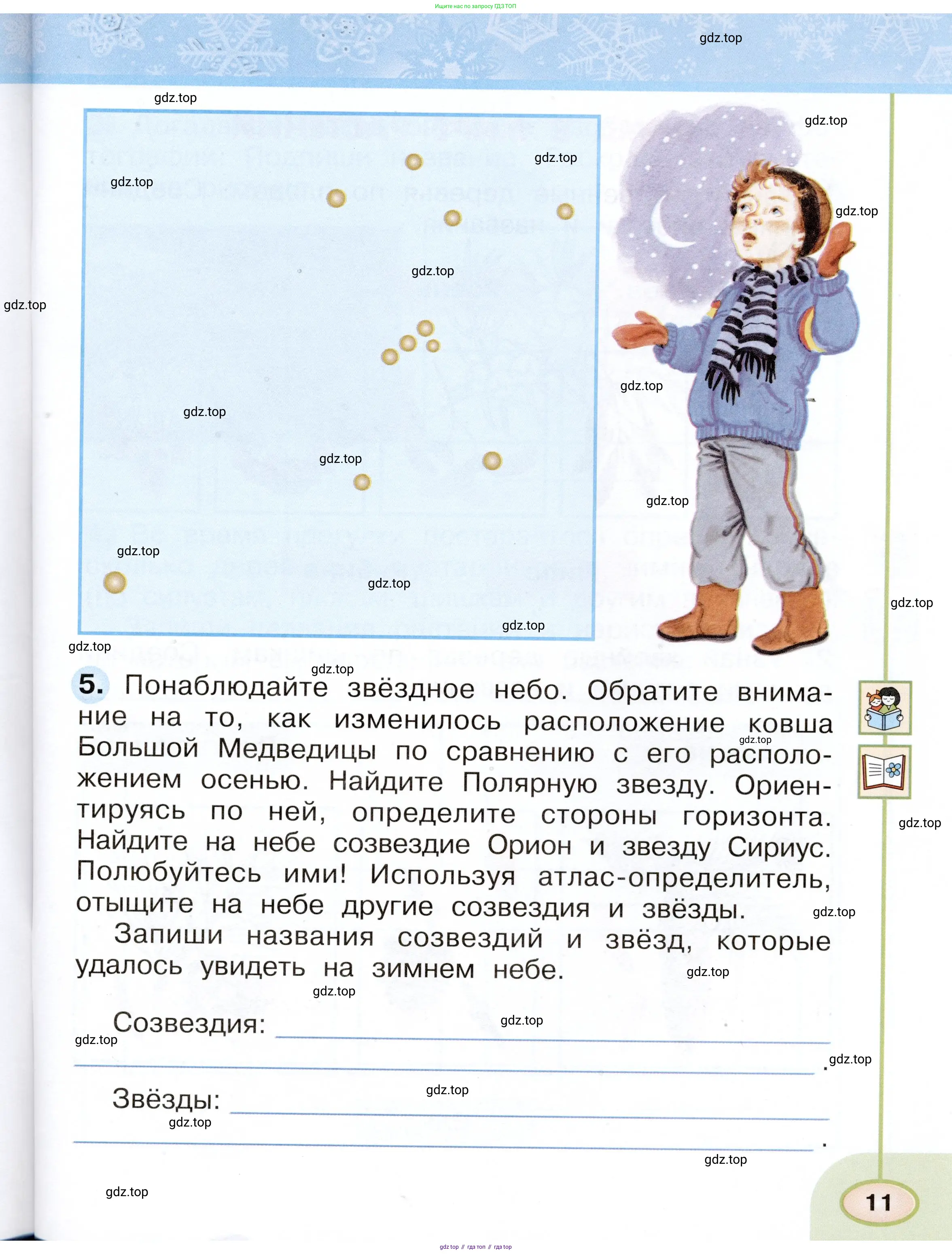 Окружающий мир, 2 класс рабочая тетрадь, авторы: Плешаков Андрей Анатольевич, Новицкая Марина Юрьевна, издательство Просвещение, Москва, 2019, белого цвета, Часть 1, страница 11