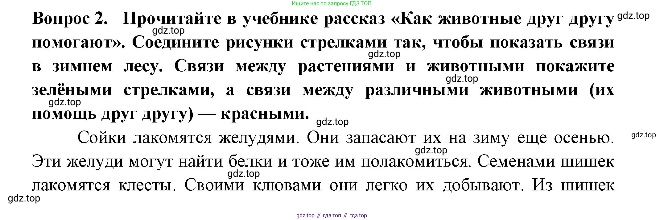 Окружающий мир, 2 класс рабочая тетрадь, авторы: Плешаков Андрей Анатольевич, Новицкая Марина Юрьевна, издательство Просвещение, Москва, 2019, белого цвета, Часть 2, страница 21, номер 2, Решение