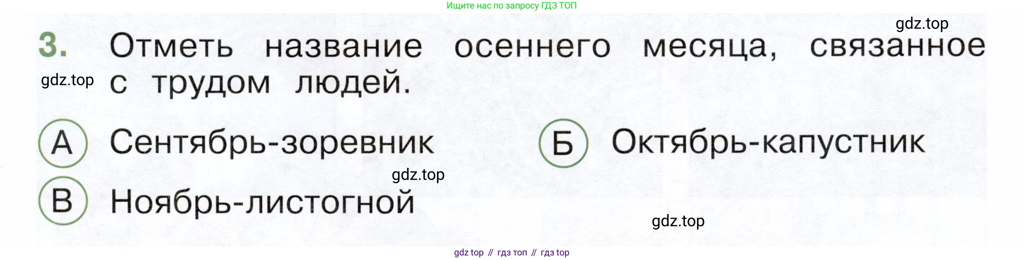 ГДЗ Окружающий мир, 2 класс Тесты, авторы: Плешаков Андрей Анатольевич, Новицкая Марина Юрьевна, Назарова З Д, издательство Просвещение, Москва, 2019, белого цвета, страница 17, номер 3, Условие