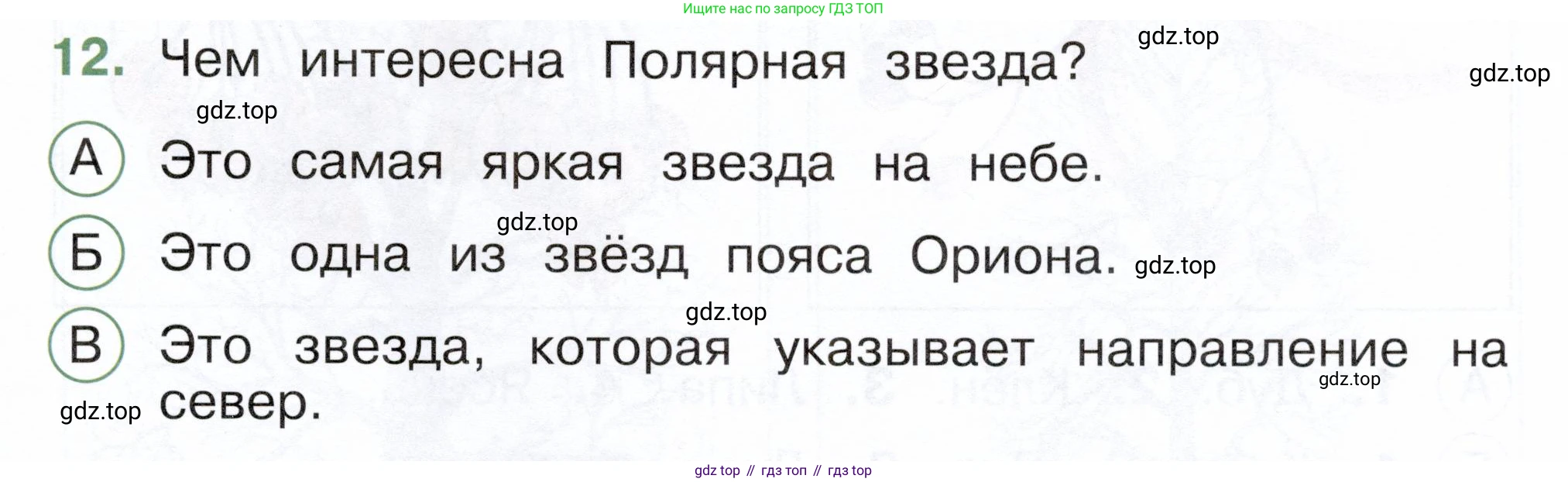 ГДЗ Окружающий мир, 2 класс Тесты, авторы: Плешаков Андрей Анатольевич, Новицкая Марина Юрьевна, Назарова З Д, издательство Просвещение, Москва, 2019, белого цвета, страница 39, номер 12, Условие