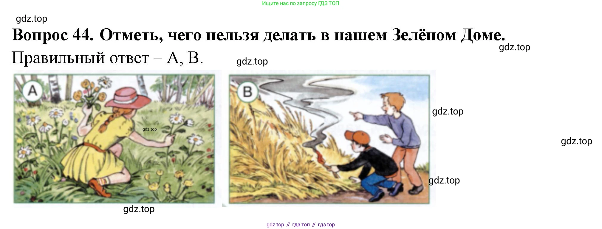 ГДЗ Окружающий мир, 2 класс Тесты, авторы: Плешаков Андрей Анатольевич, Новицкая Марина Юрьевна, Назарова З Д, издательство Просвещение, Москва, 2019, белого цвета, страница 16, номер 44, Решение