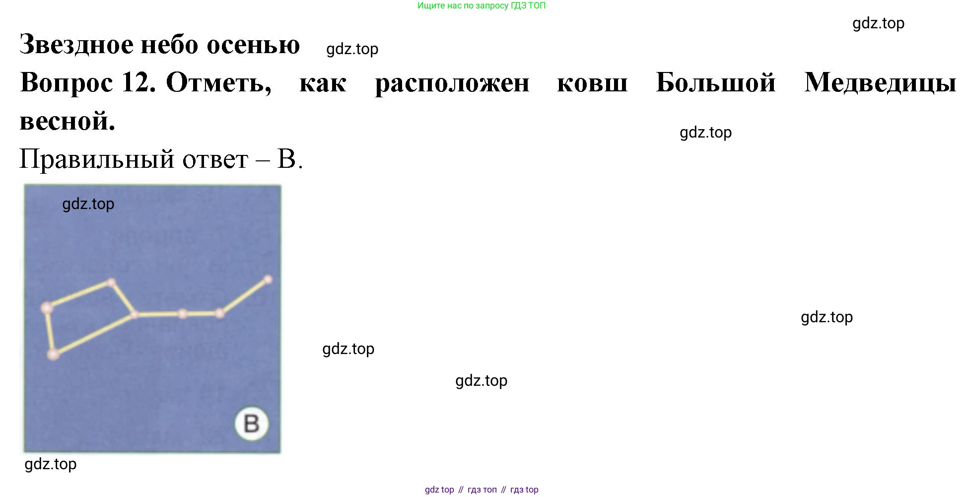 ГДЗ Окружающий мир, 2 класс Тесты, авторы: Плешаков Андрей Анатольевич, Новицкая Марина Юрьевна, Назарова З Д, издательство Просвещение, Москва, 2019, белого цвета, страница 58, номер 12, Решение