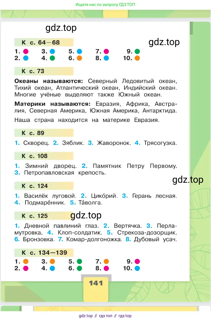 Окружающий мир, 2 класс Учебник, автор: Плешаков Андрей Анатольевич, издательство Просвещение, Москва, 2023, белого цвета, страница 141