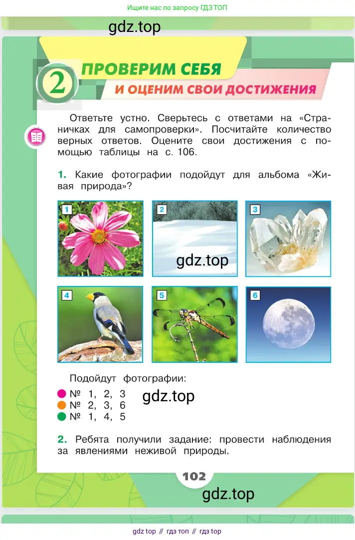 Окружающий мир, 2 класс Учебник, автор: Плешаков Андрей Анатольевич, издательство Просвещение, Москва, 2023, белого цвета, Часть 1, страница 102