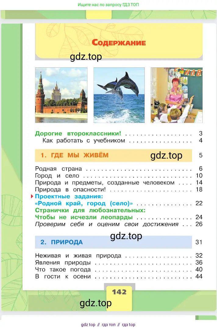 Окружающий мир, 2 класс Учебник, автор: Плешаков Андрей Анатольевич, издательство Просвещение, Москва, 2023, белого цвета, страница 142