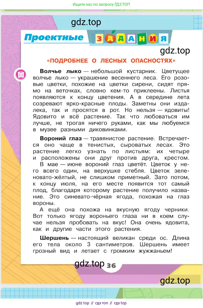 Окружающий мир, 2 класс Учебник, автор: Плешаков Андрей Анатольевич, издательство Просвещение, Москва, 2023, белого цвета, Часть 2, страница 36